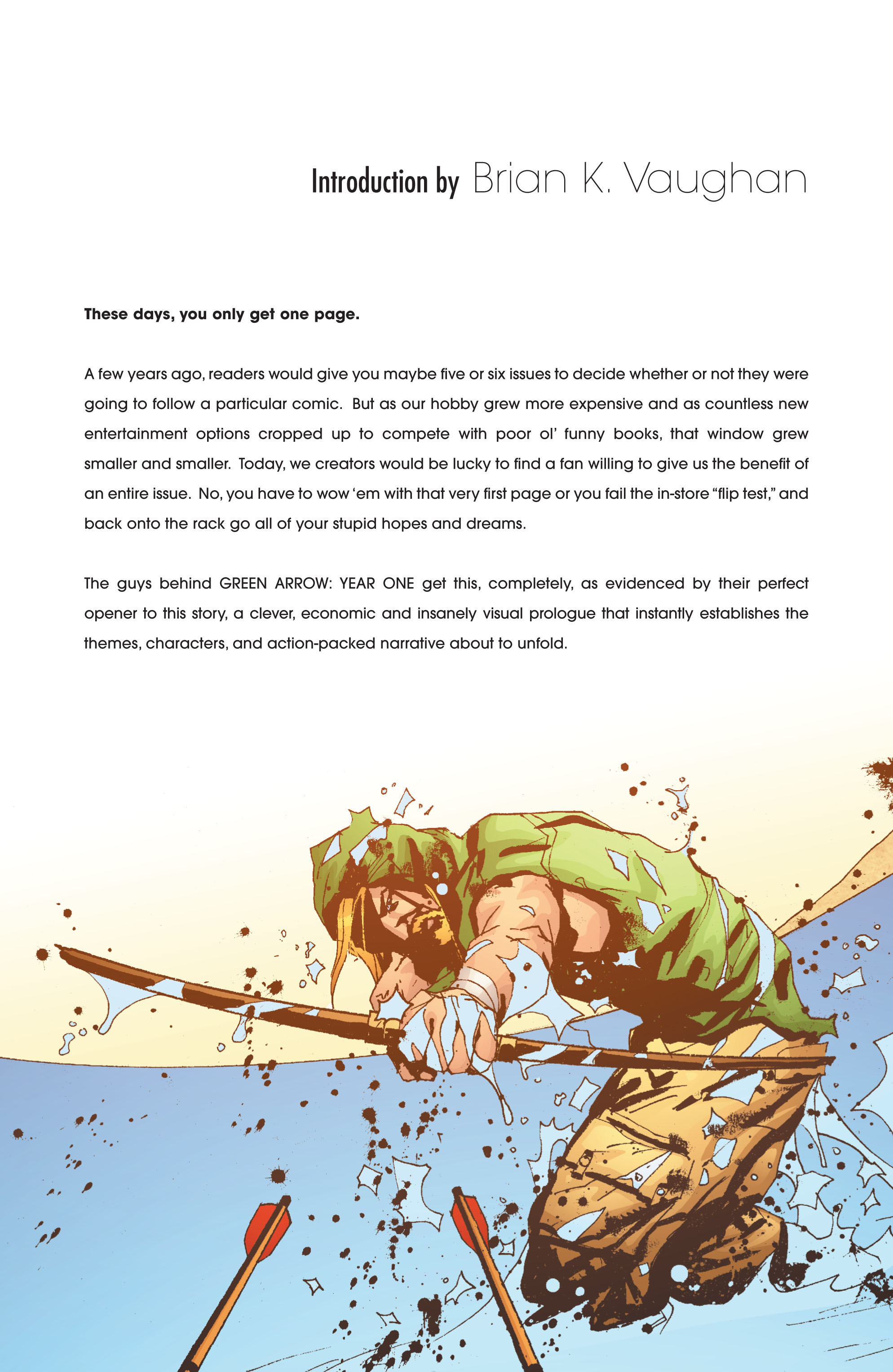 Read online Green Arrow: Year One comic -  Issue # _TPB - 5