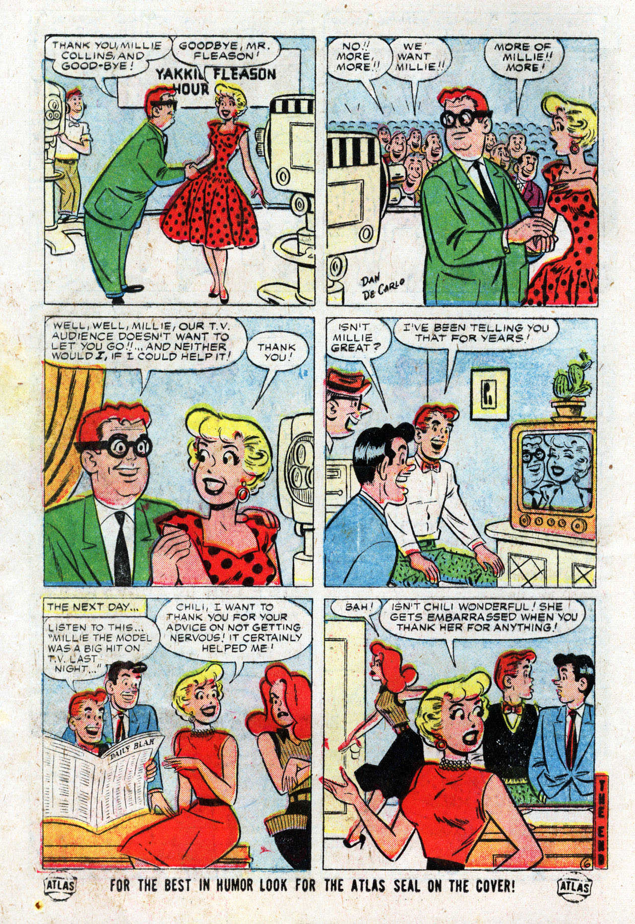 Read online Millie the Model comic -  Issue #65 - 8
