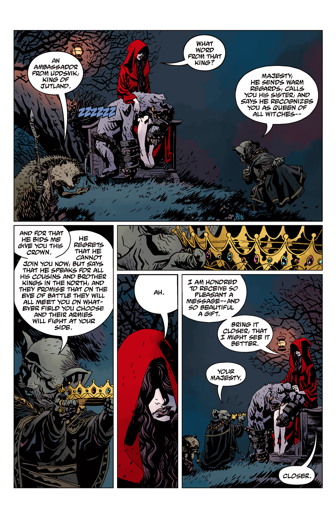 Hellboy: The Wild Hunt chapter 5 page 19