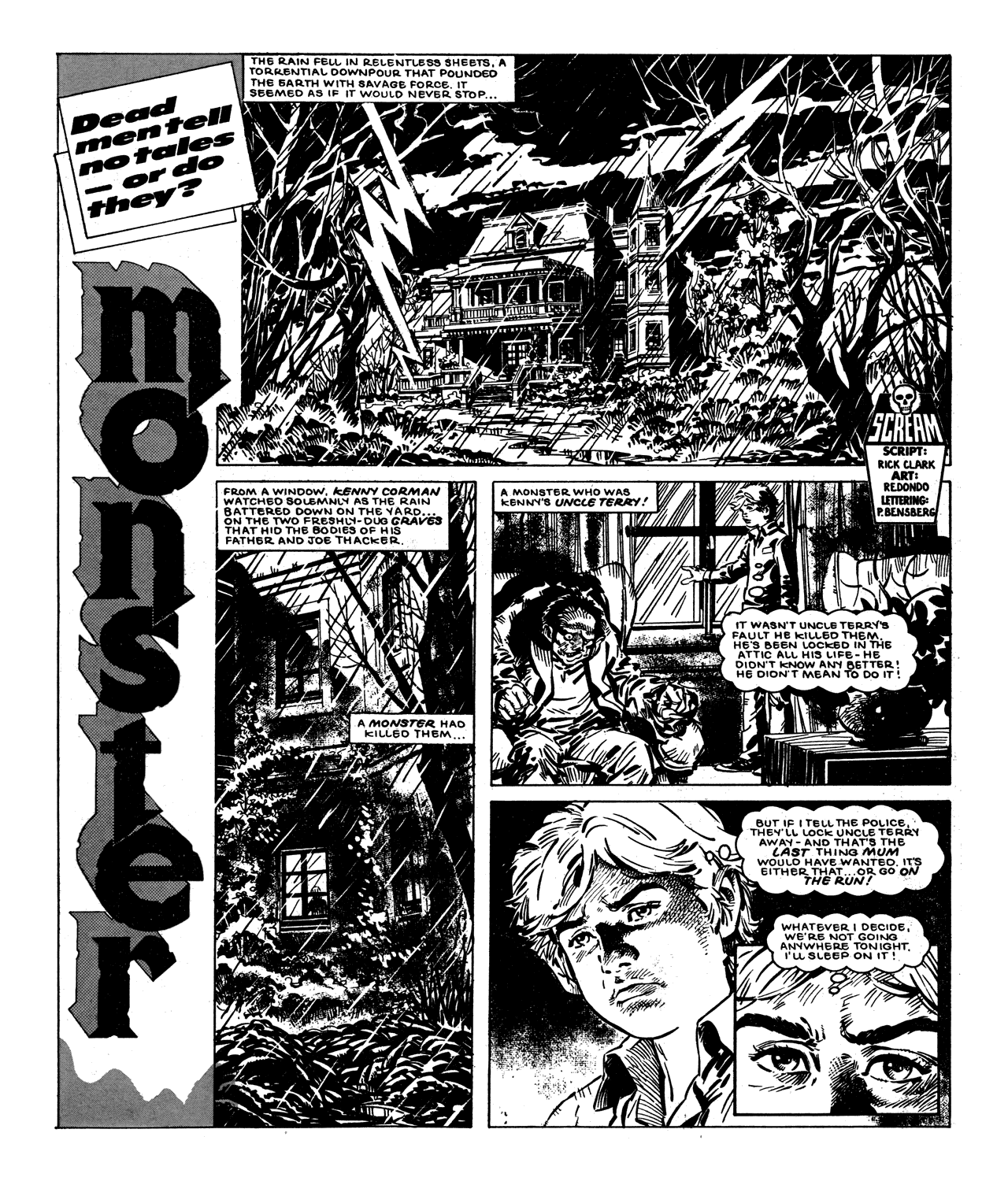 Read online Scream! (1984) comic -  Issue #6 - 7