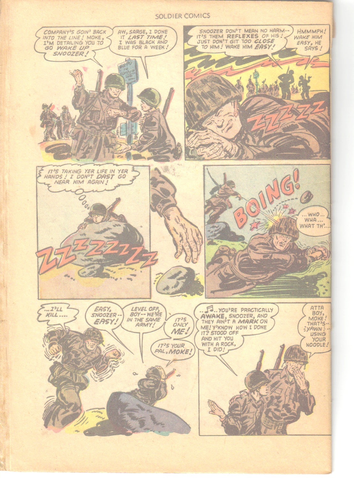 Read online Soldier Comics comic -  Issue #6 - 28