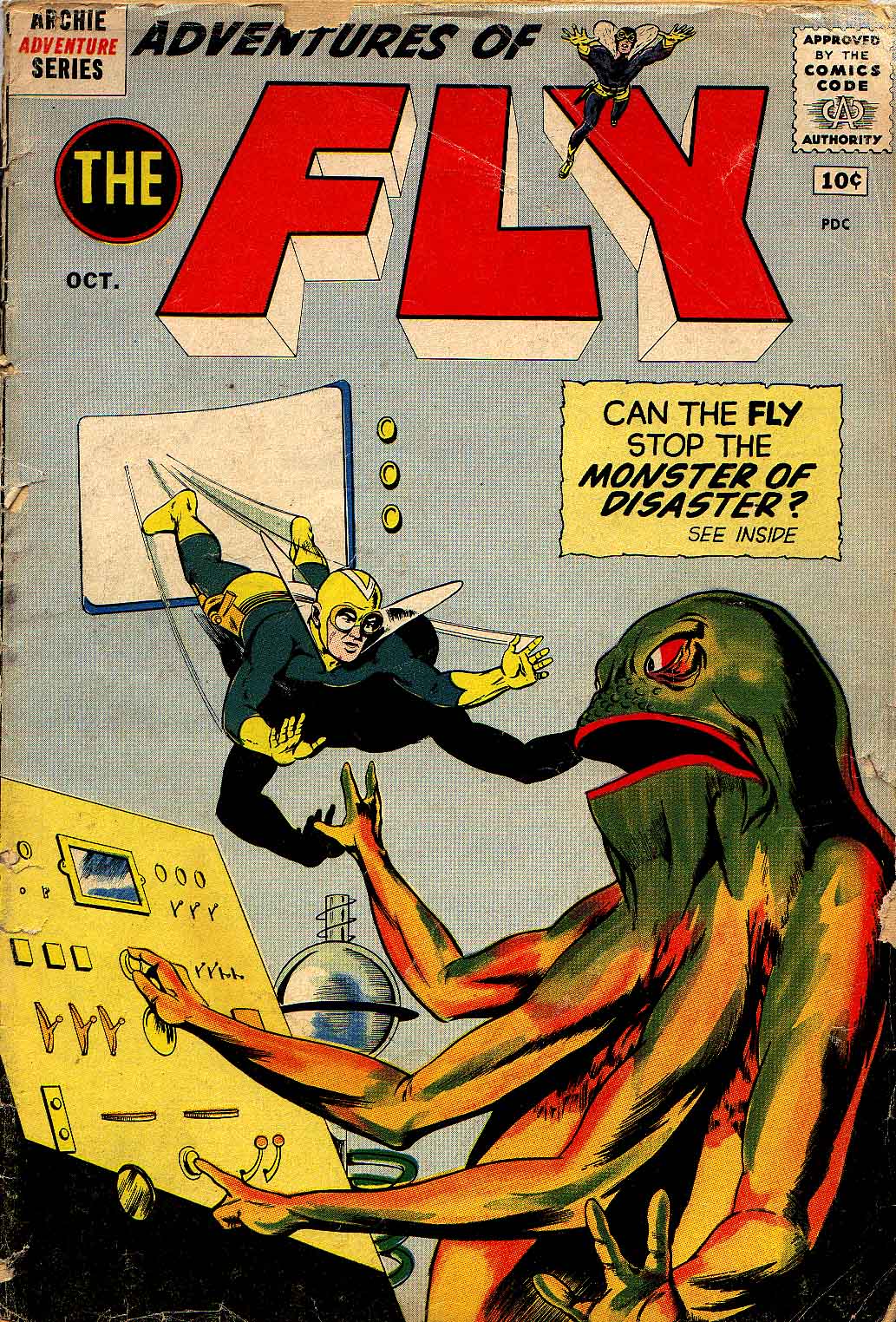 Read online Adventures of the Fly comic -  Issue #15 - 1