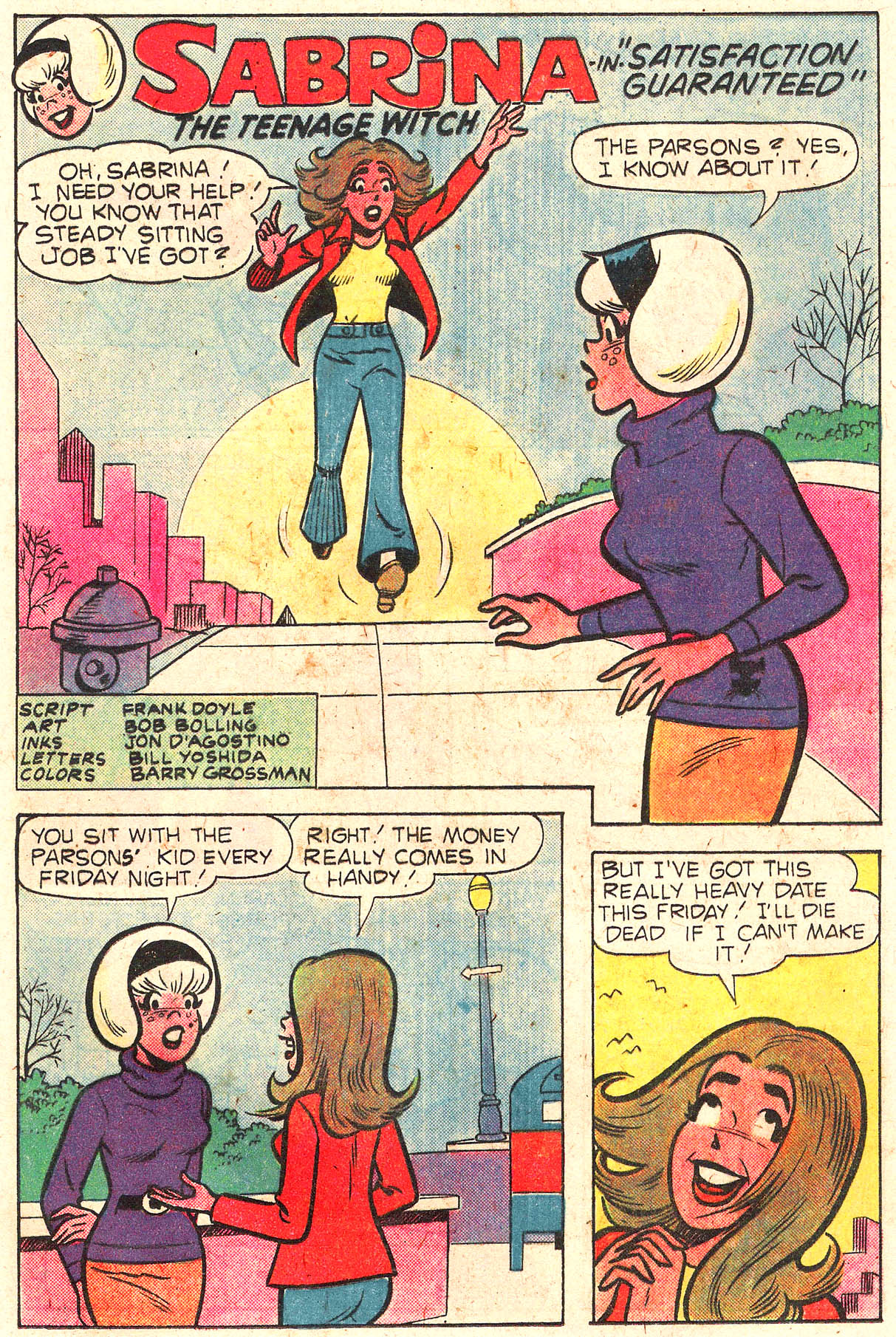 Read online Sabrina The Teenage Witch (1971) comic -  Issue #61 - 13