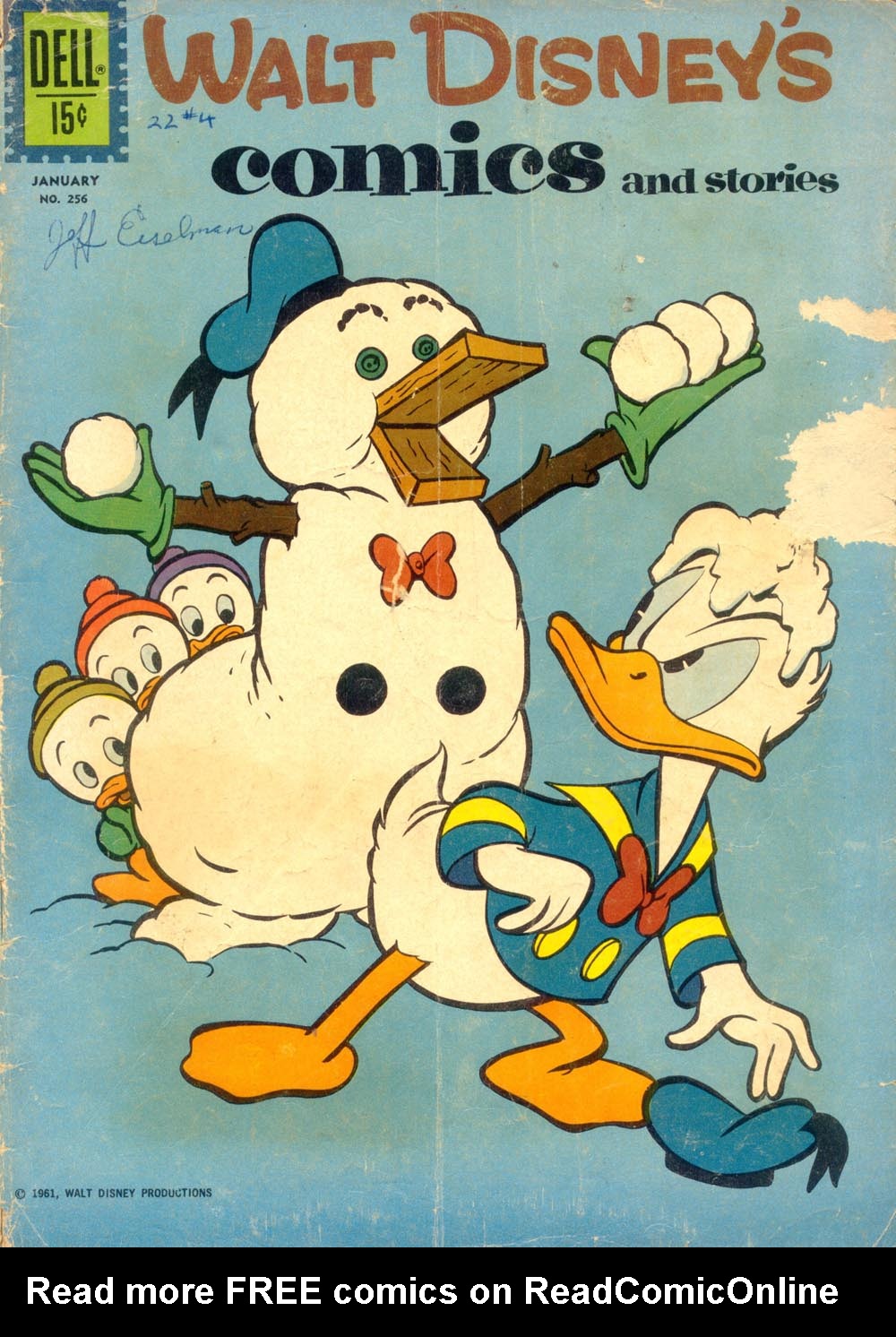 Read online Walt Disney's Comics and Stories comic -  Issue #256 - 1