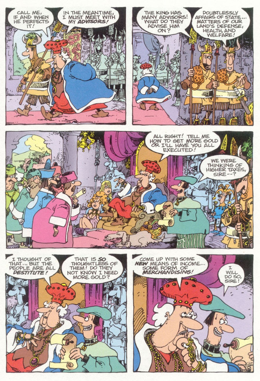 Read online Sergio Aragonés' Groo And Rufferto comic -  Issue #1 - 12