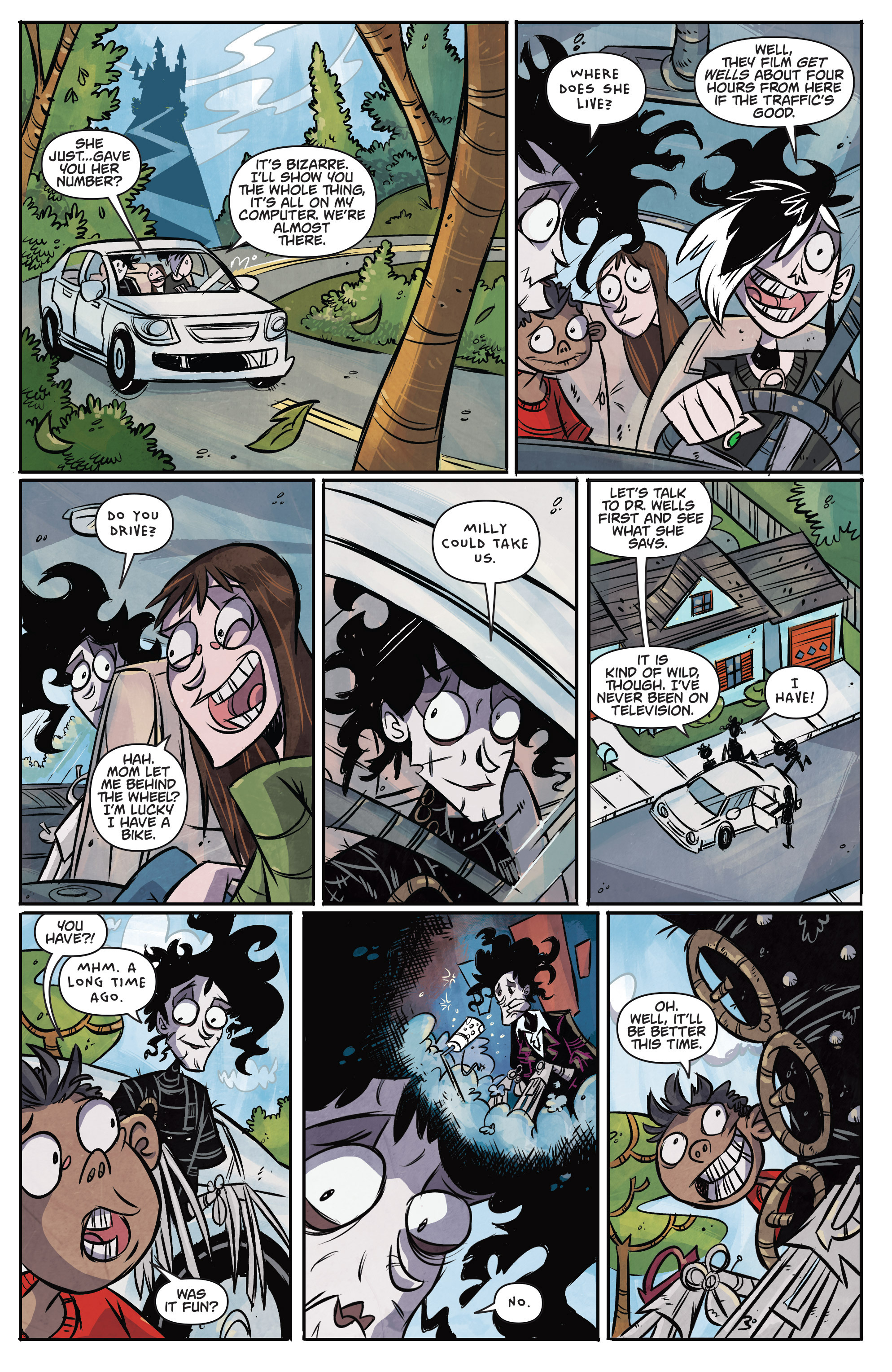 Read online Edward Scissorhands comic -  Issue #7 - 9