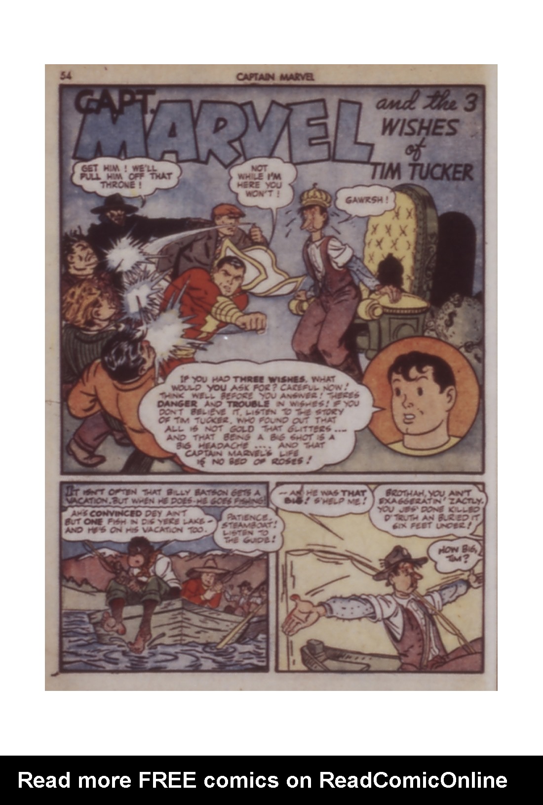 Read online Captain Marvel Adventures comic -  Issue #18 - 55