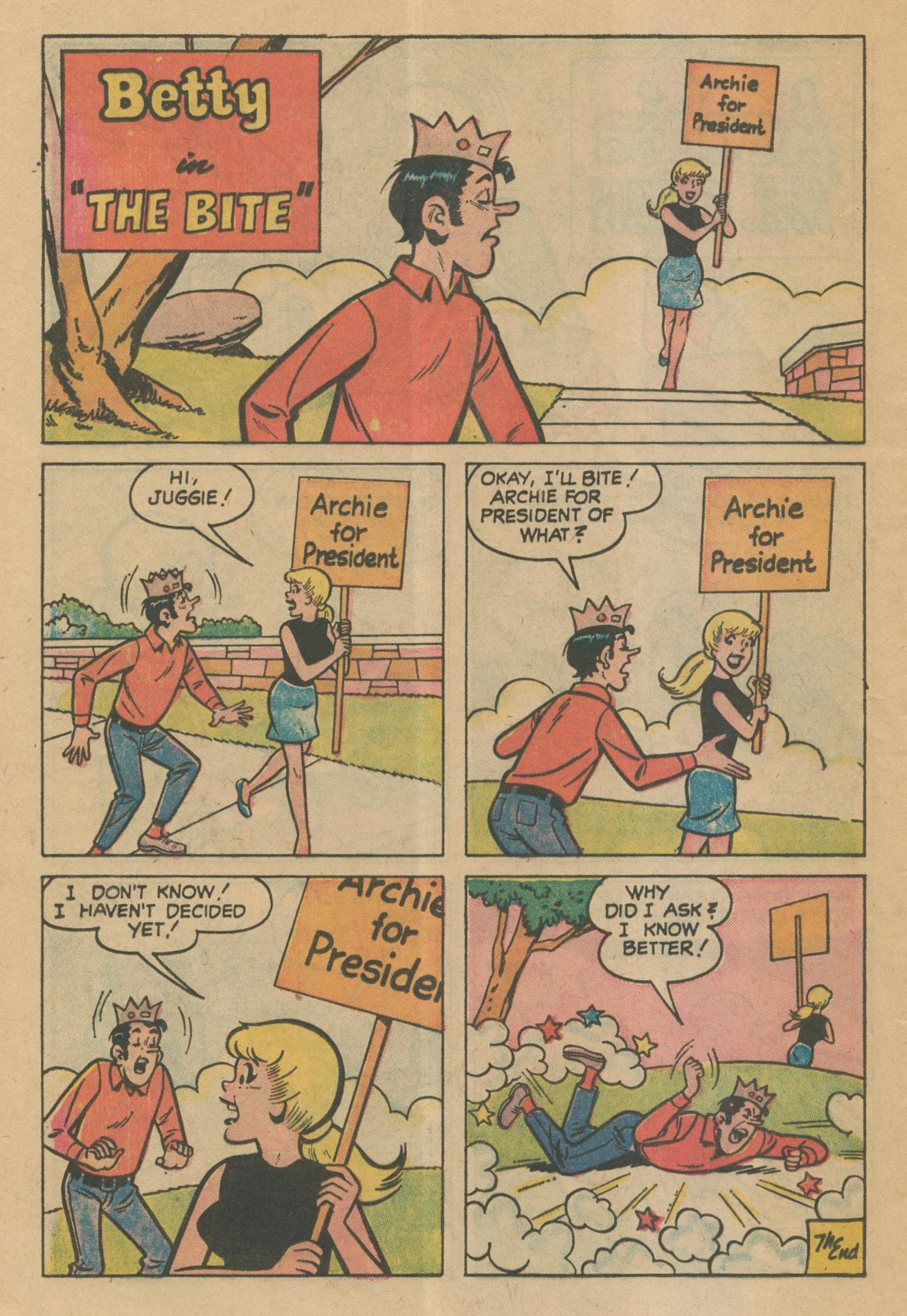 Read online Archie Giant Series Magazine comic -  Issue #211 - 36