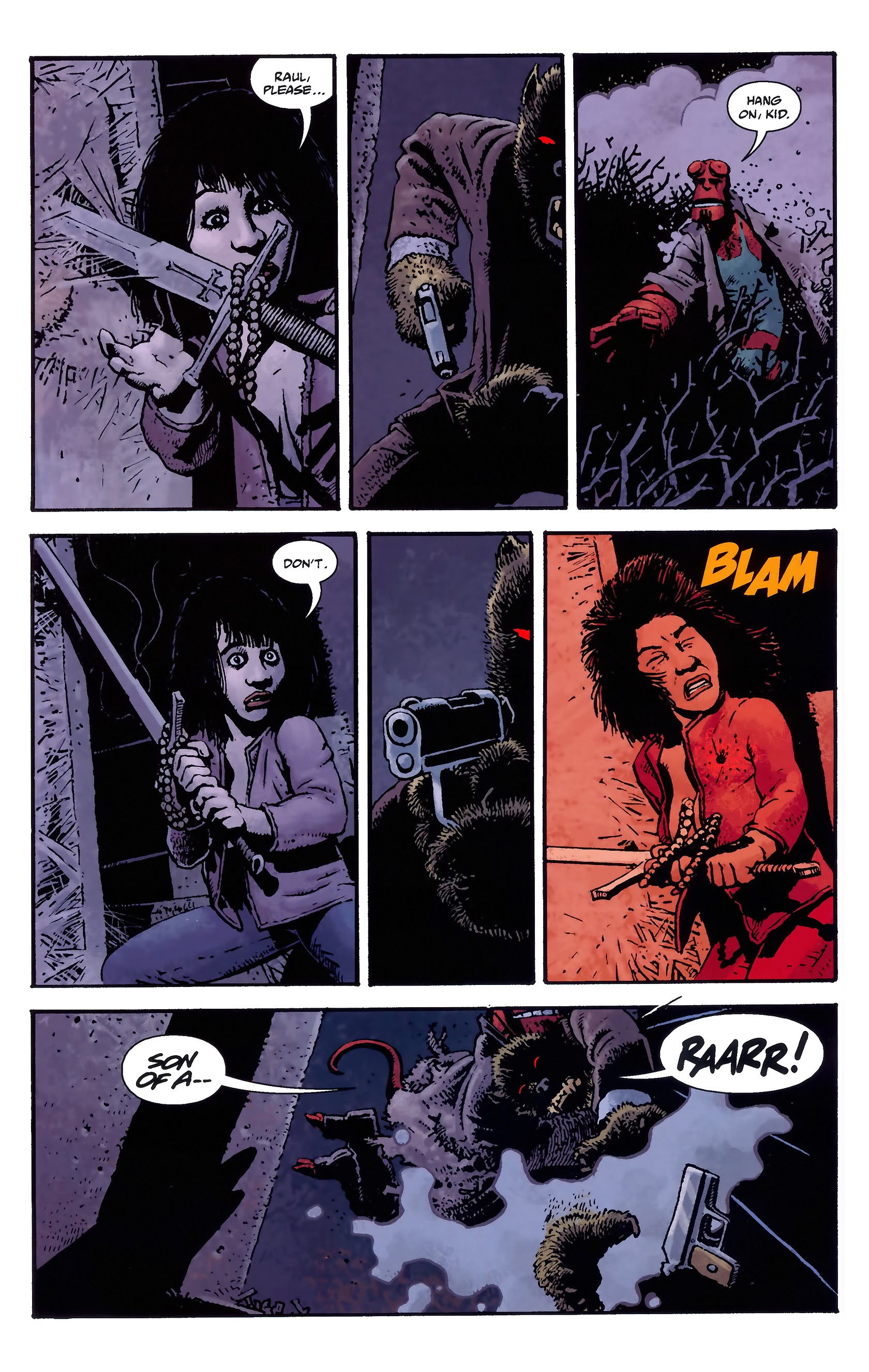 Read online Hellboy: House of the Living Dead comic -  Issue # TPB - 41