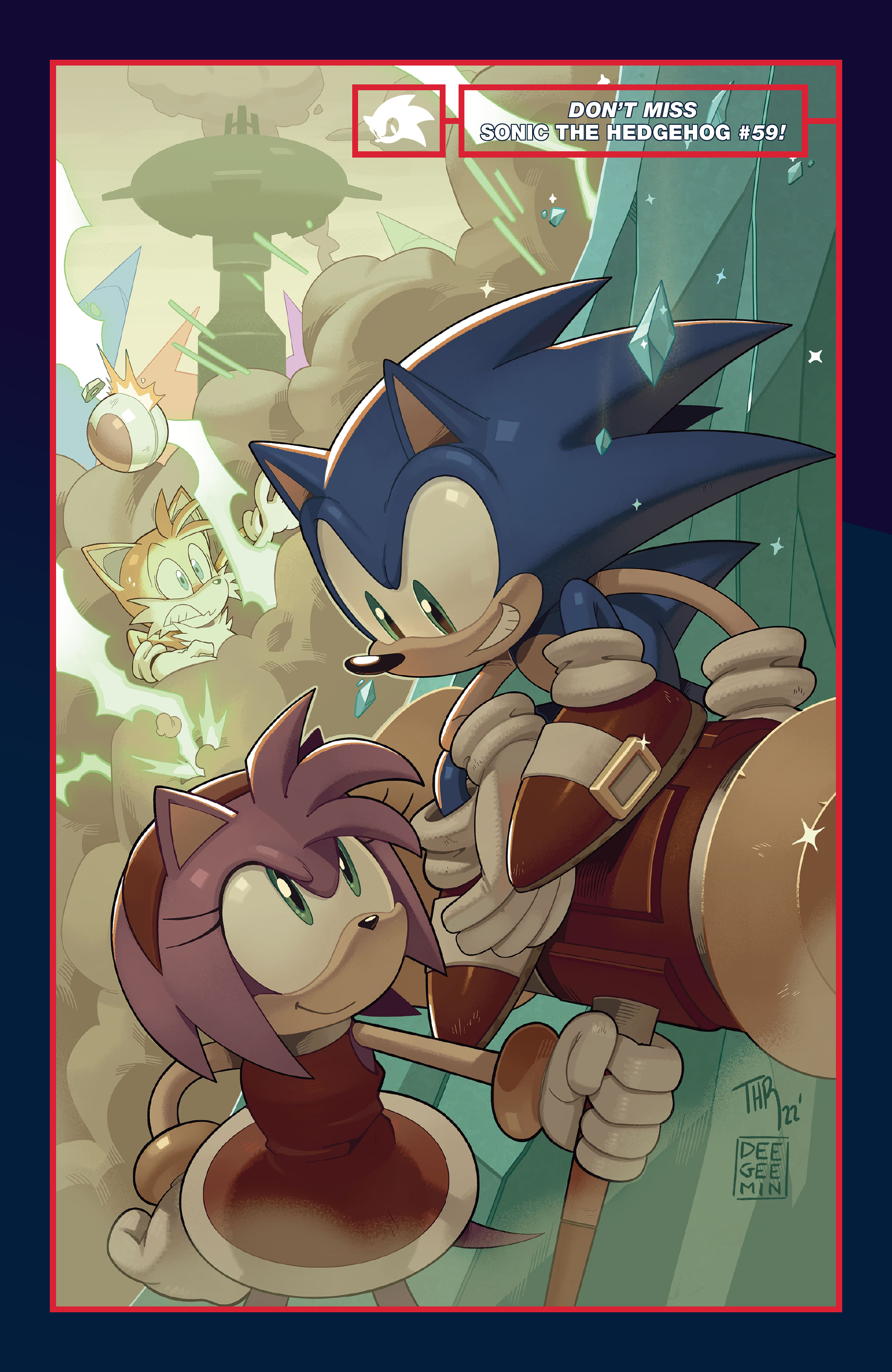 Read online Sonic the Hedgehog (2018) comic -  Issue # _5th Anniversary Edition - 28