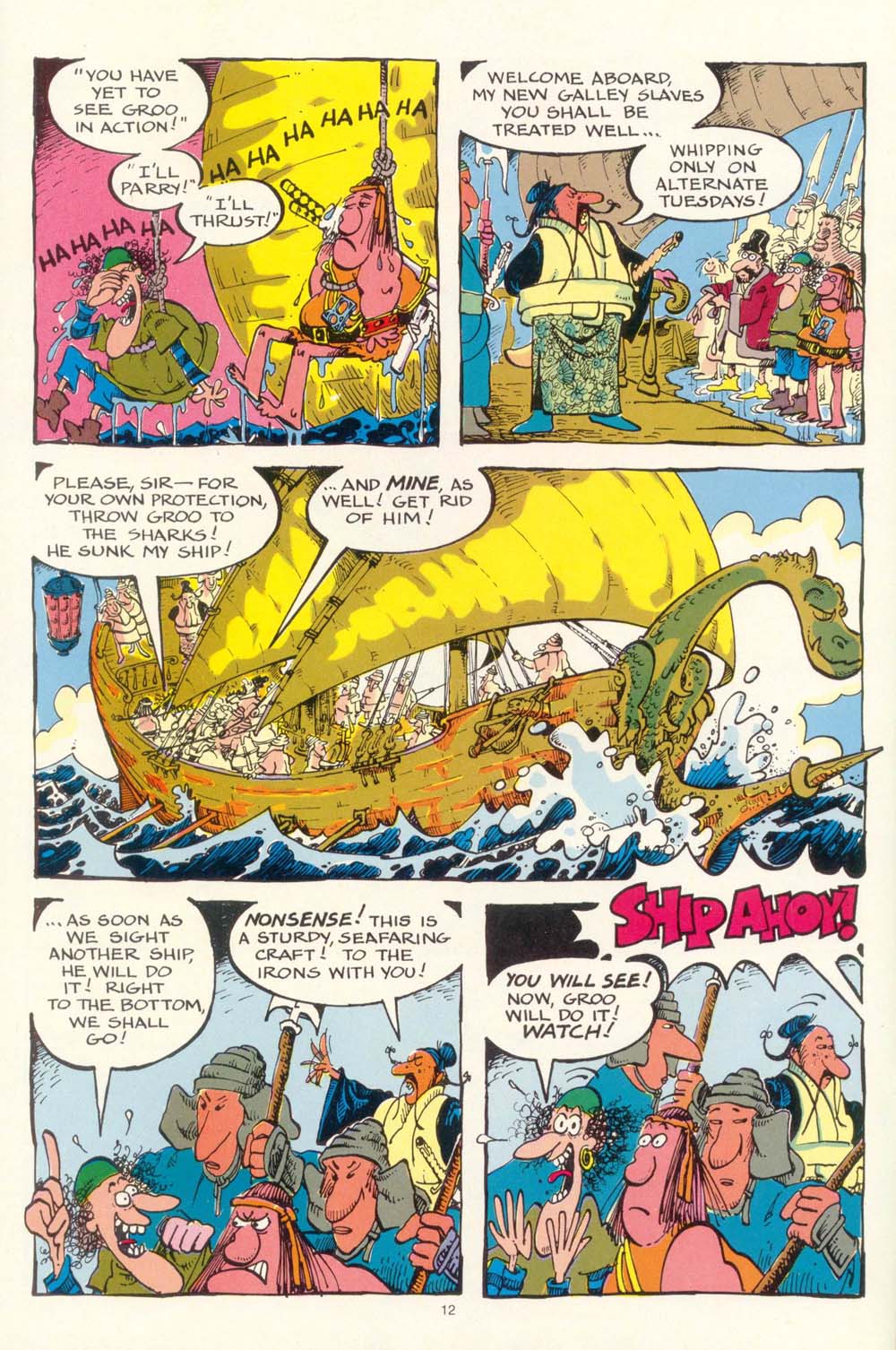 Read online Groo the Wanderer comic -  Issue #5 - 13