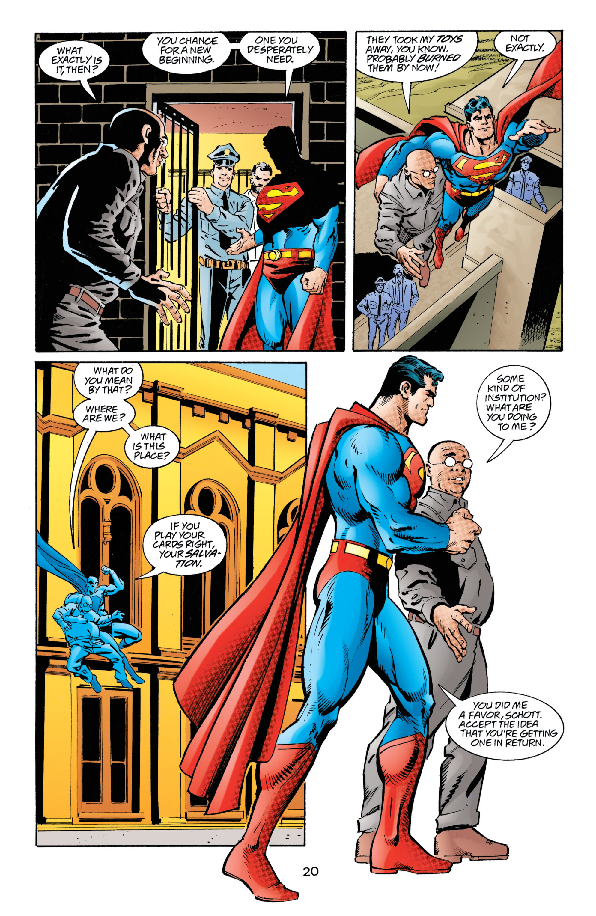 Read online Superman (1987) comic -  Issue #146 - 21