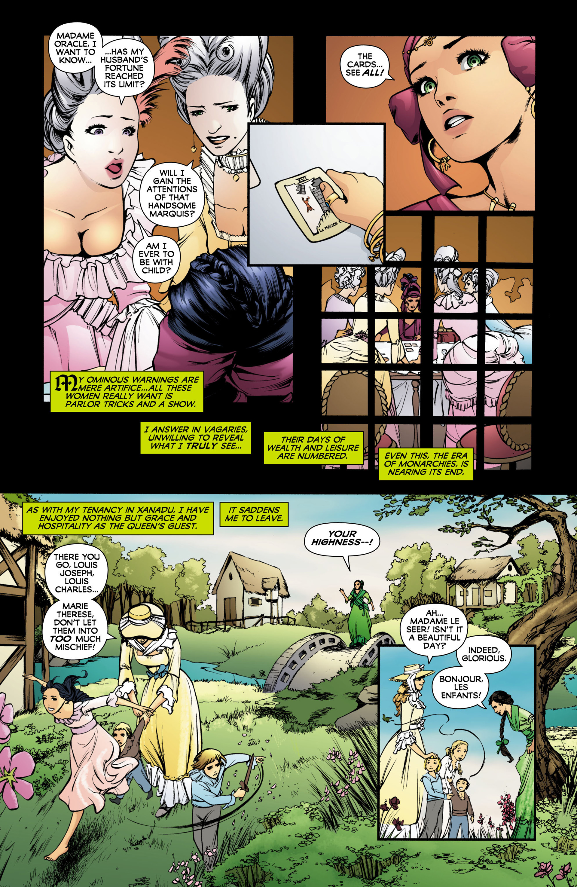 Read online Madame Xanadu comic -  Issue #5 - 5
