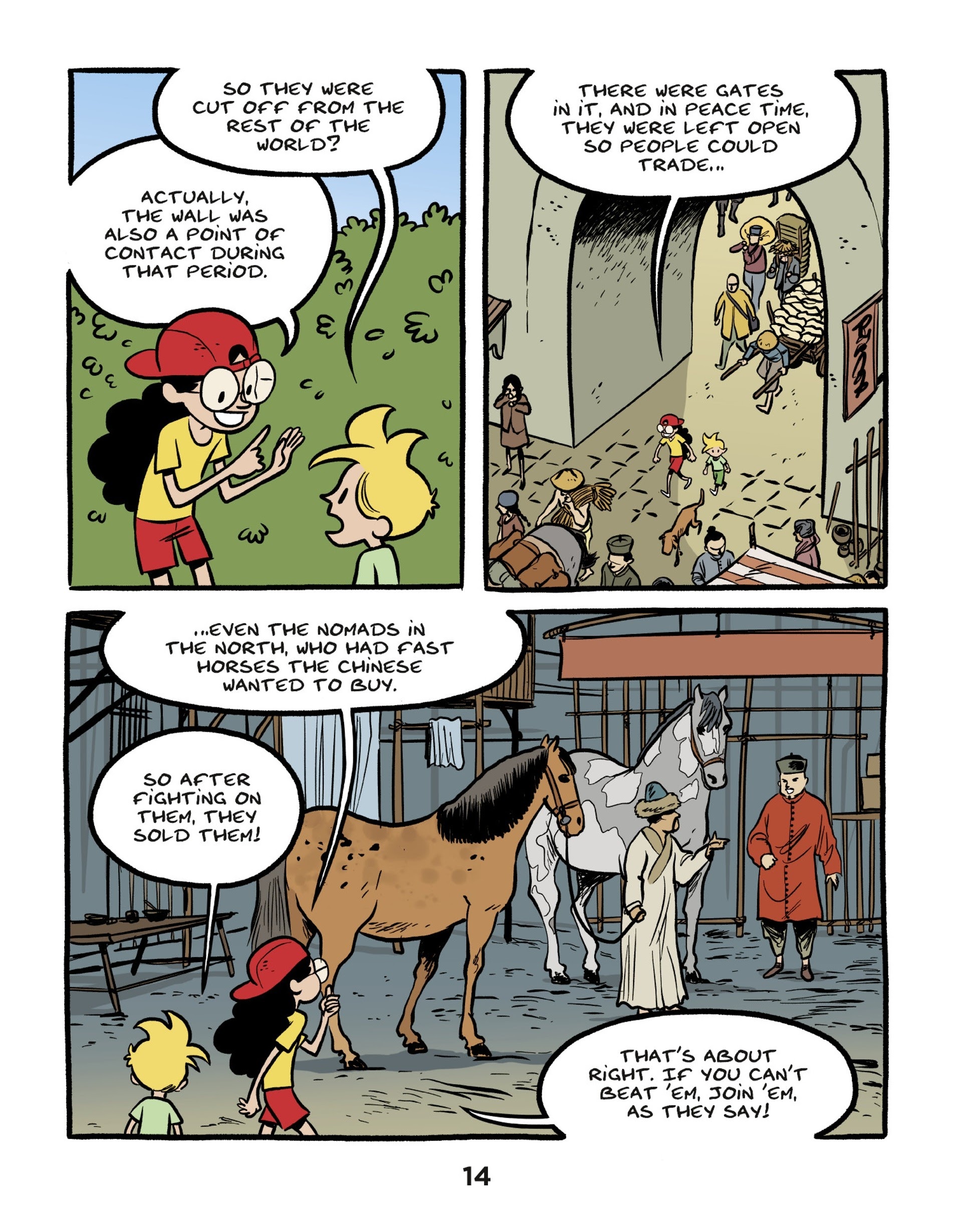Read online On The History Trail With Ariane & Nino comic -  Issue #5 - 14