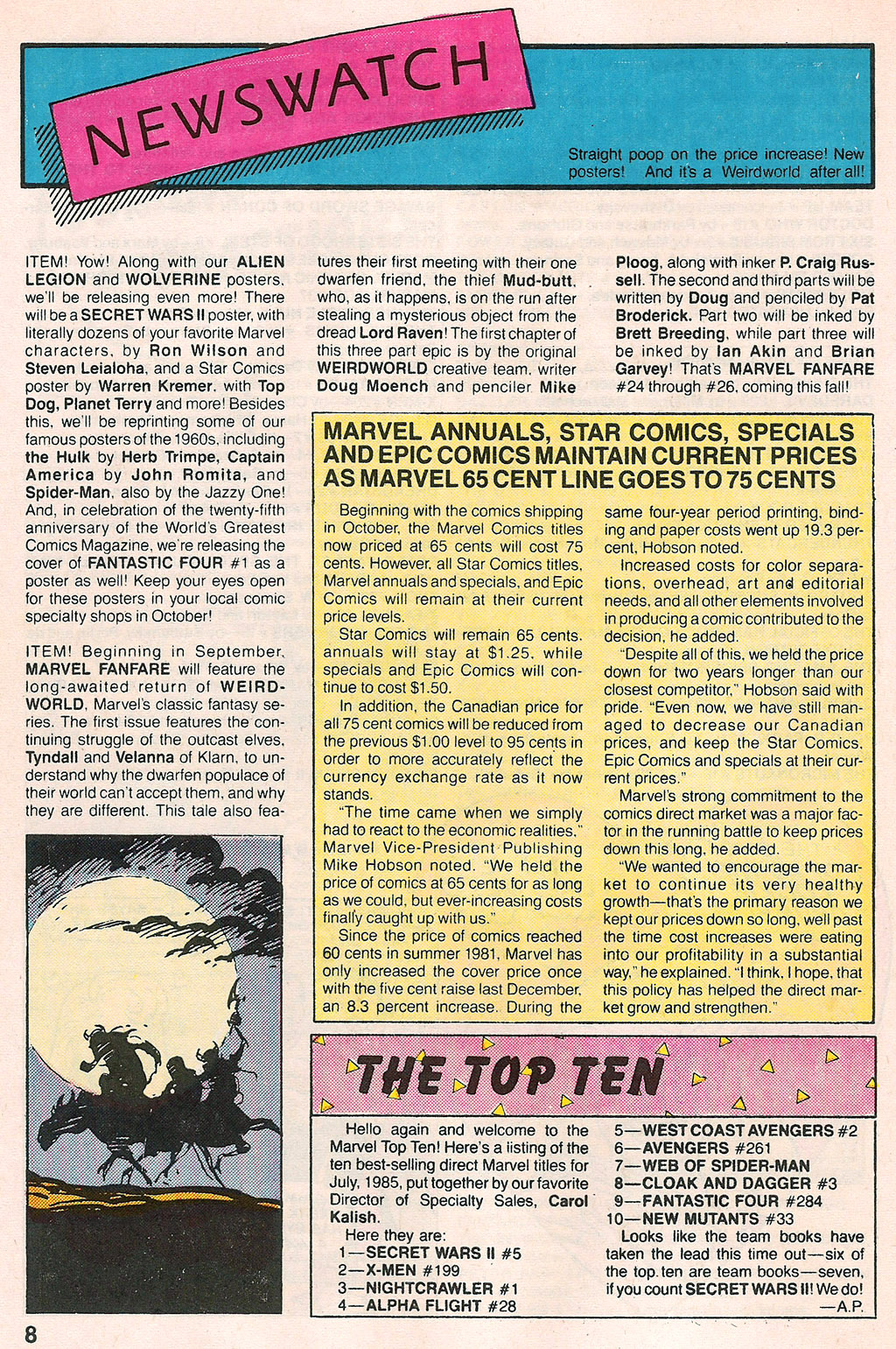 Read online Marvel Age comic -  Issue #34 - 10