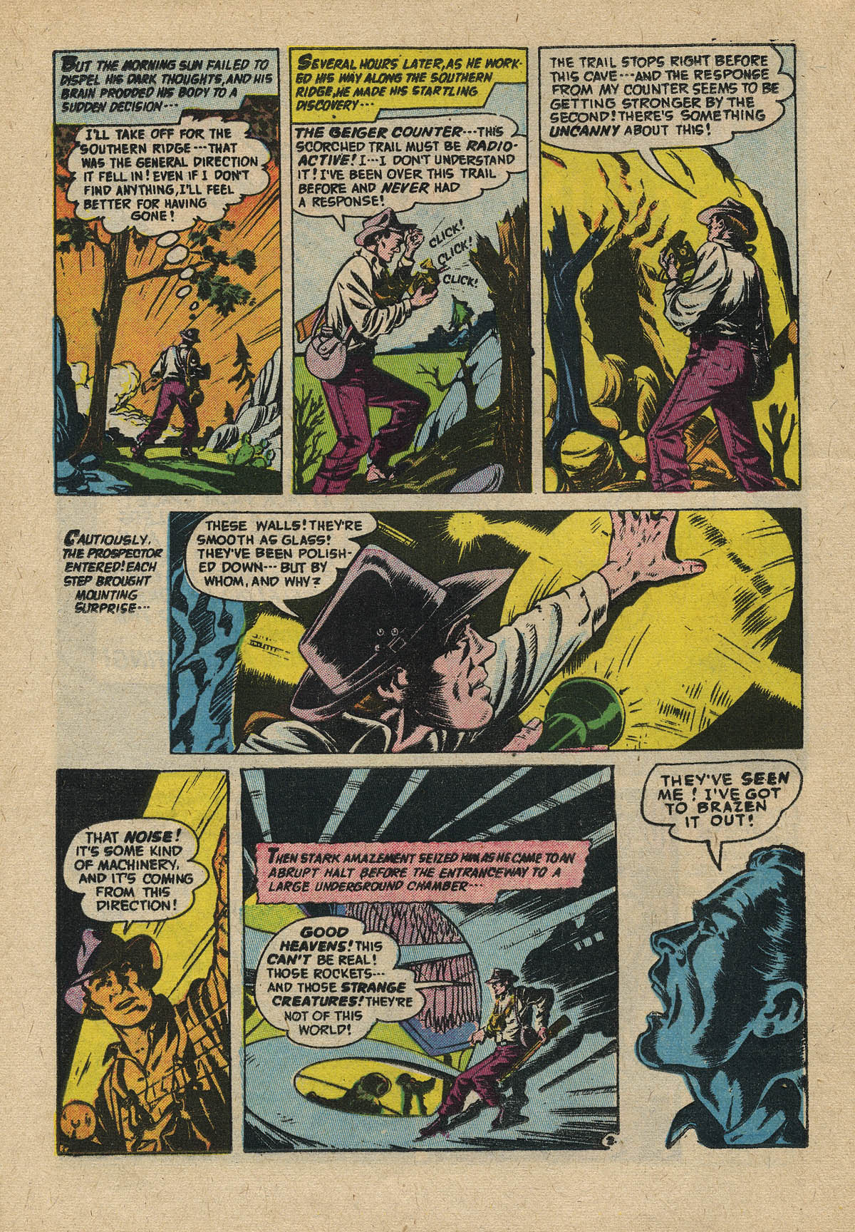 Read online Adventures Into The Unknown comic -  Issue #65 - 16