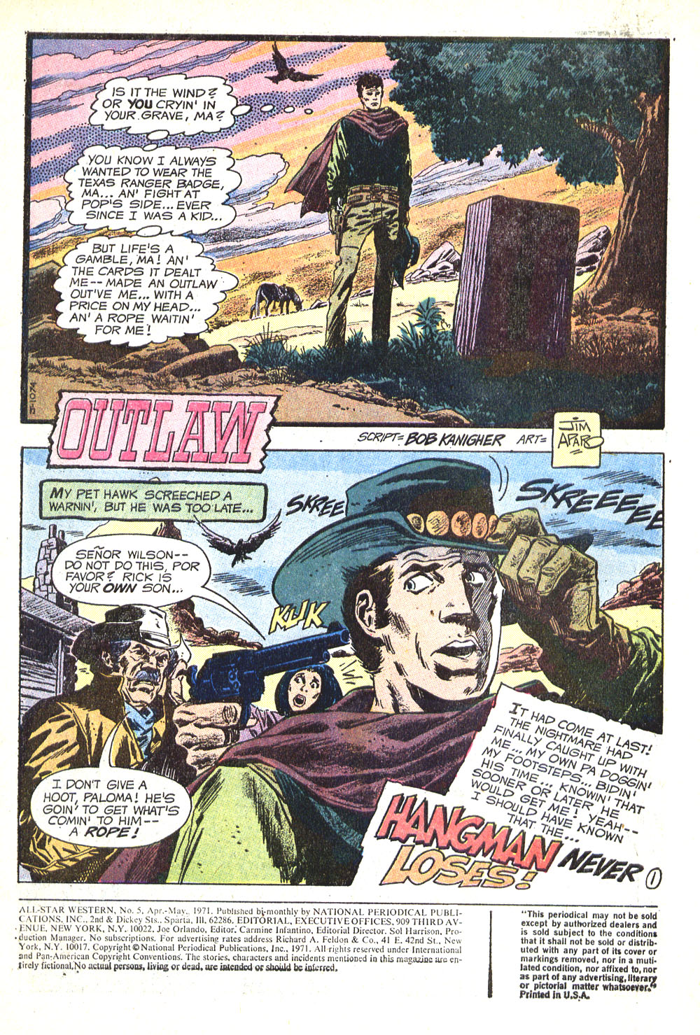 Read online All-Star Western (1970) comic -  Issue #5 - 3