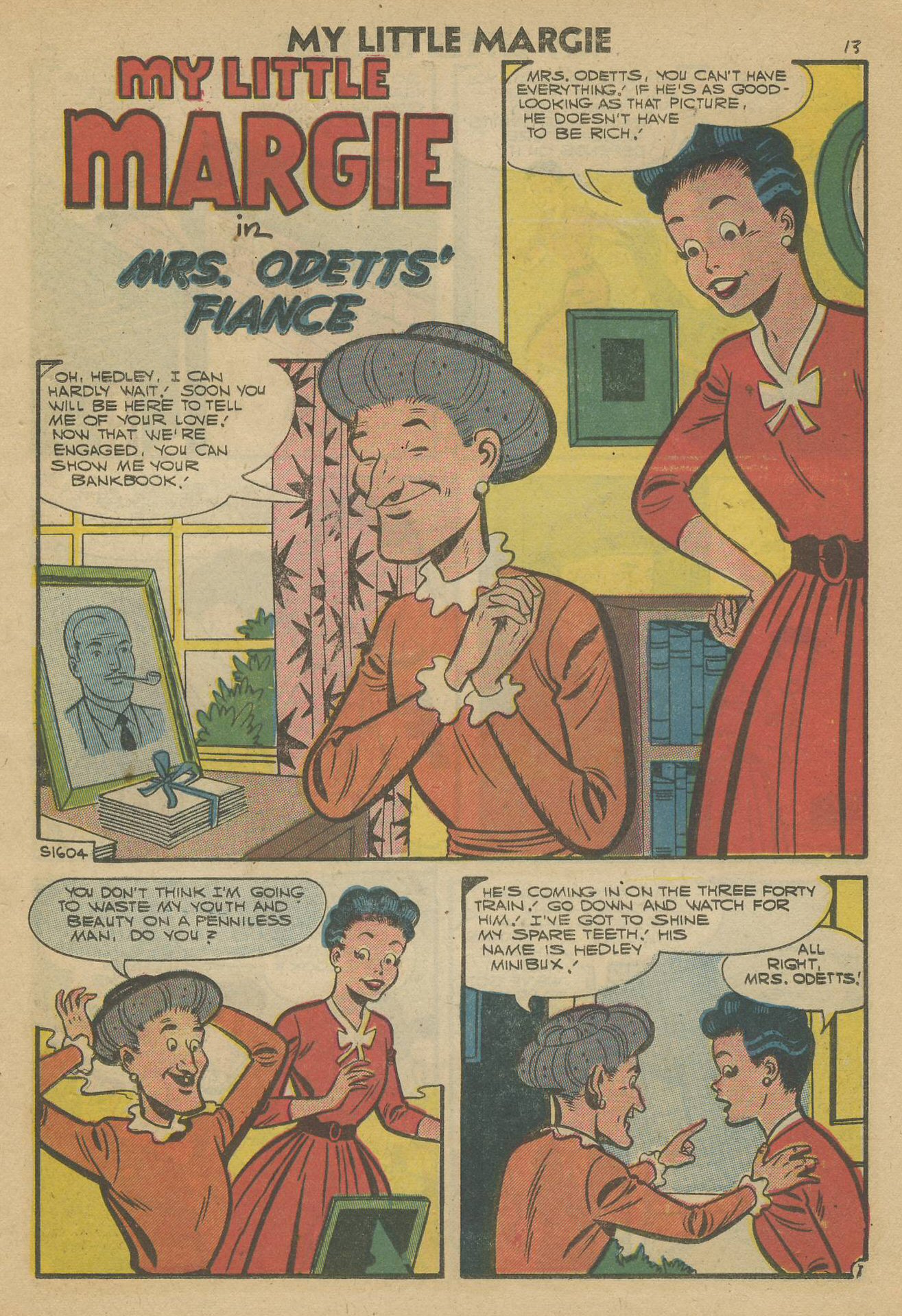 Read online My Little Margie (1954) comic -  Issue #16 - 15
