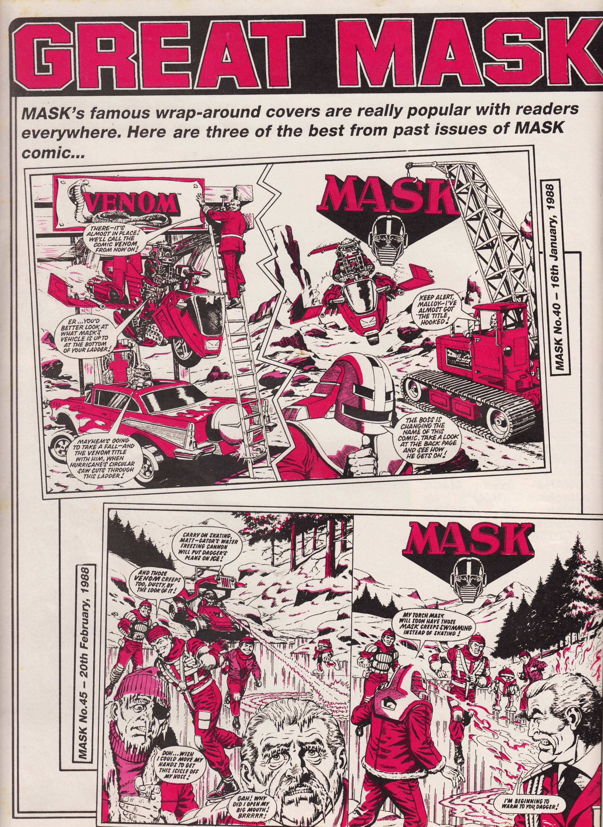 Read online Mask Holiday Special comic -  Issue #2 - 36