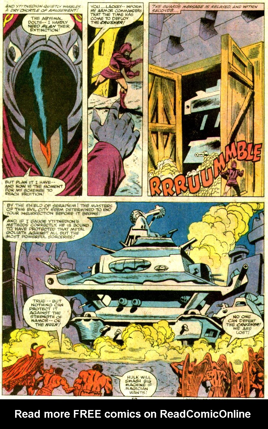 Read online The Defenders (1972) comic -  Issue #81 - 13