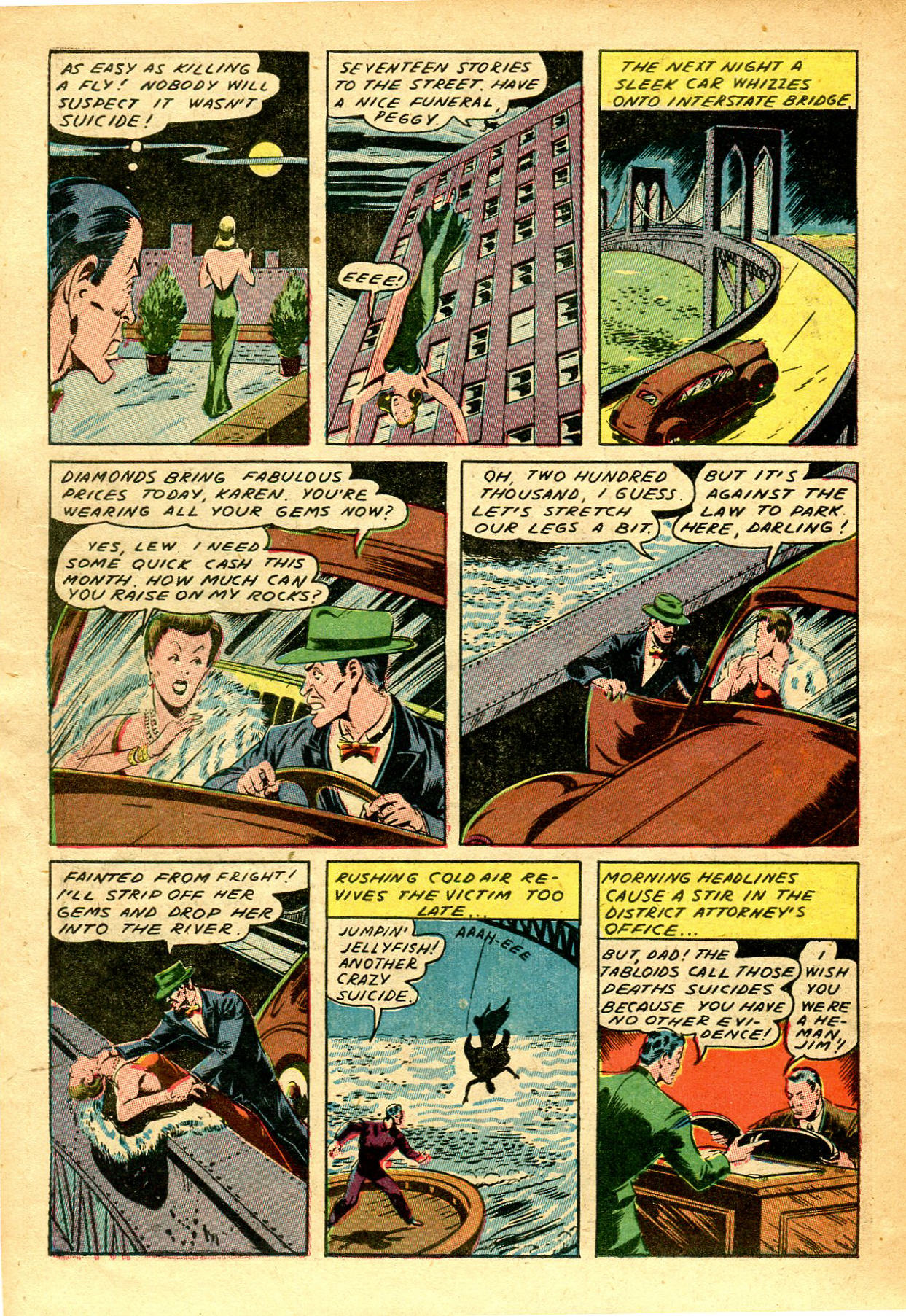 Read online Captain Flight Comics comic -  Issue #8 - 14