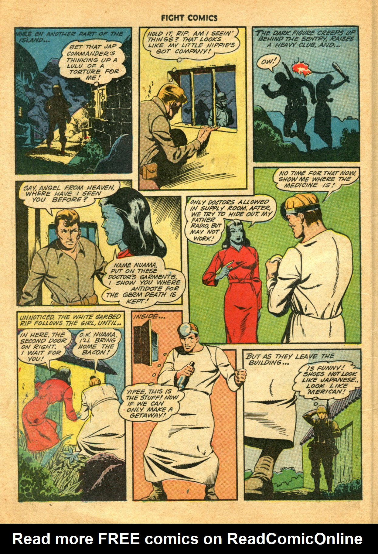 Read online Fight Comics comic -  Issue #27 - 10