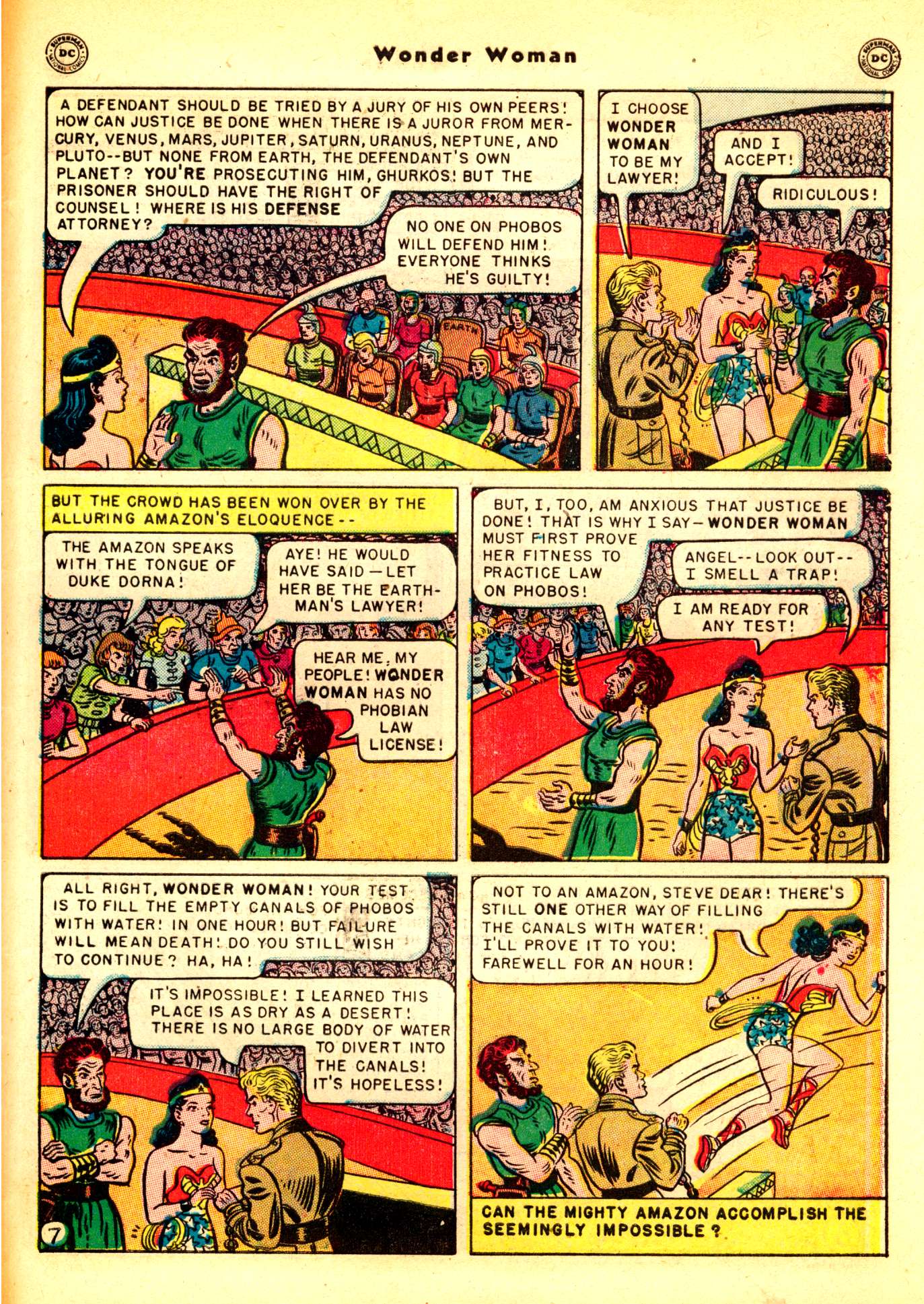 Read online Wonder Woman (1942) comic -  Issue #41 - 45