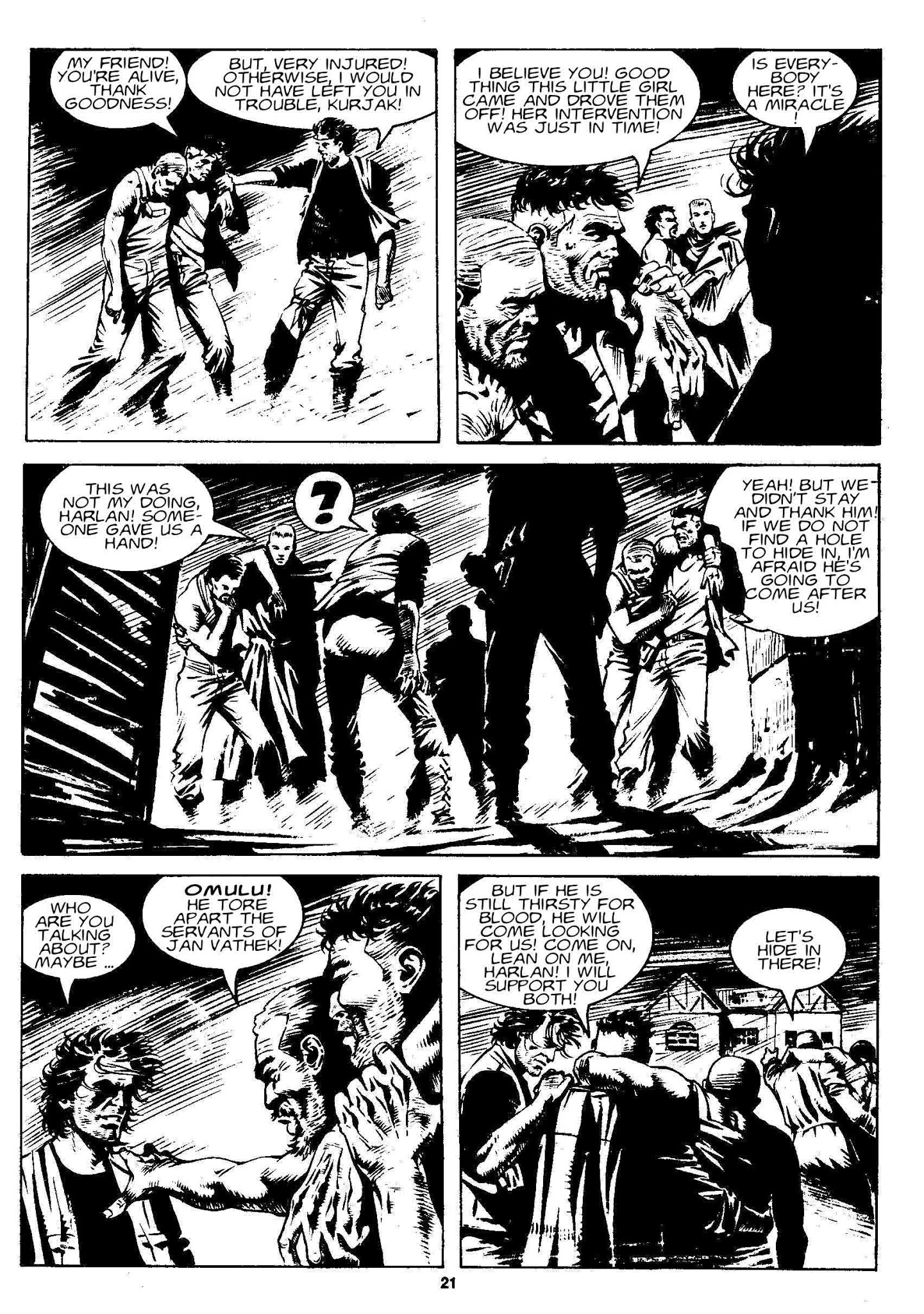Read online Dampyr (2000) comic -  Issue #7 - 22