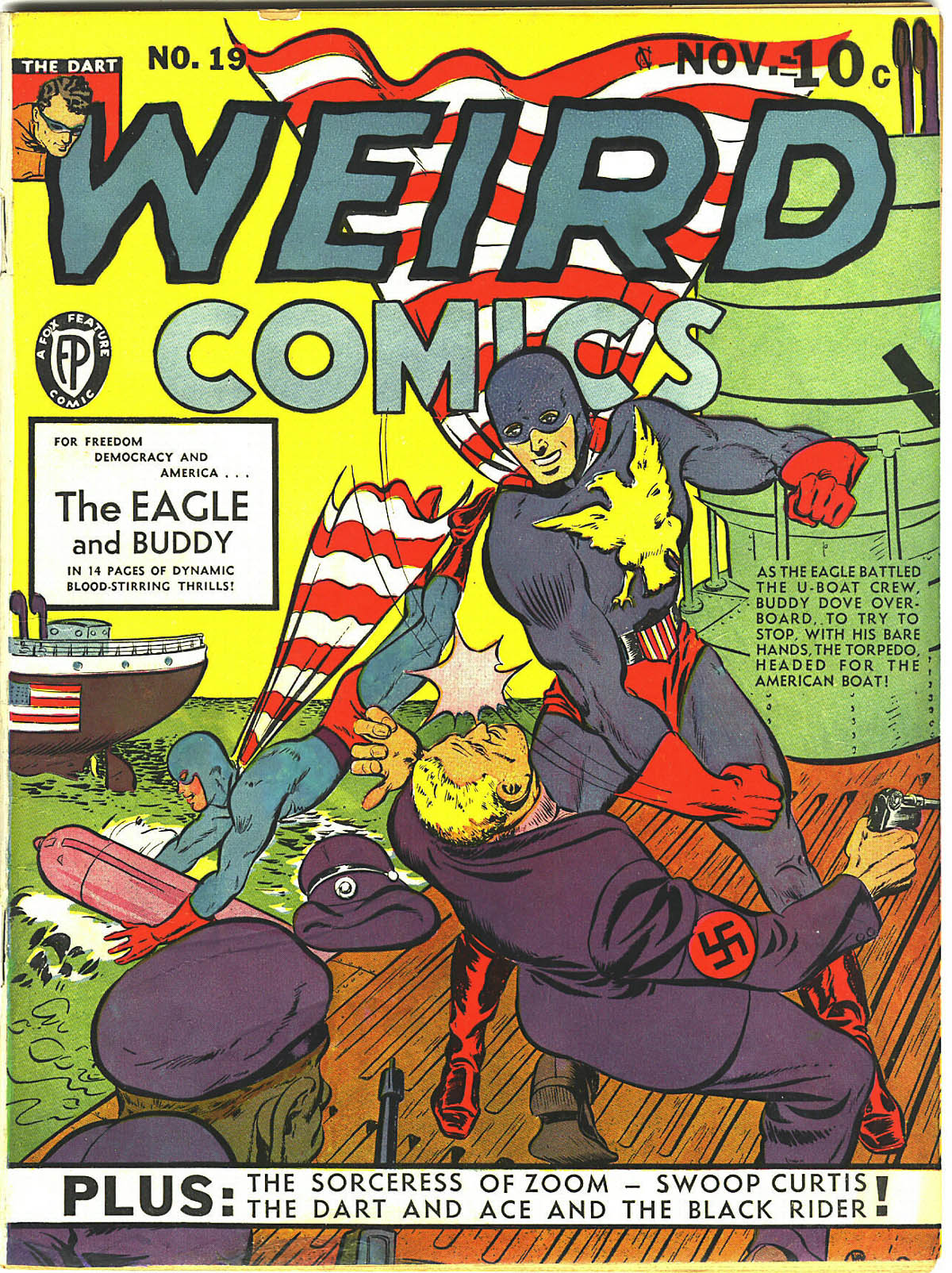 Read online Weird Comics comic -  Issue #19 - 1