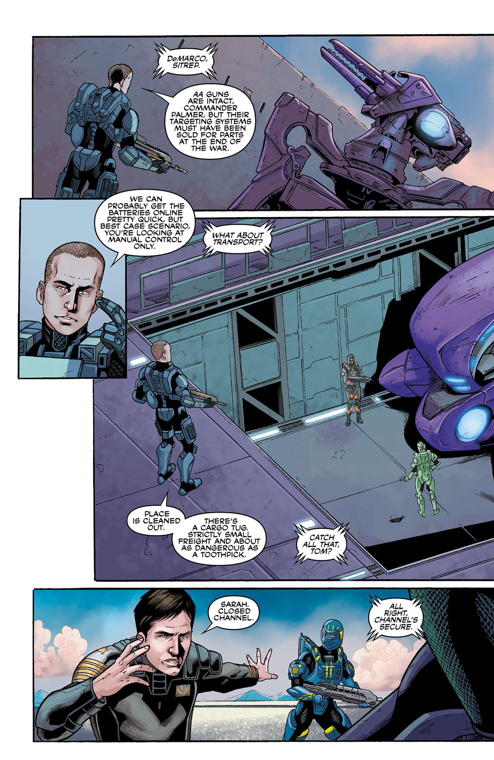 Read online Halo: Escalation comic -  Issue #3 - 14