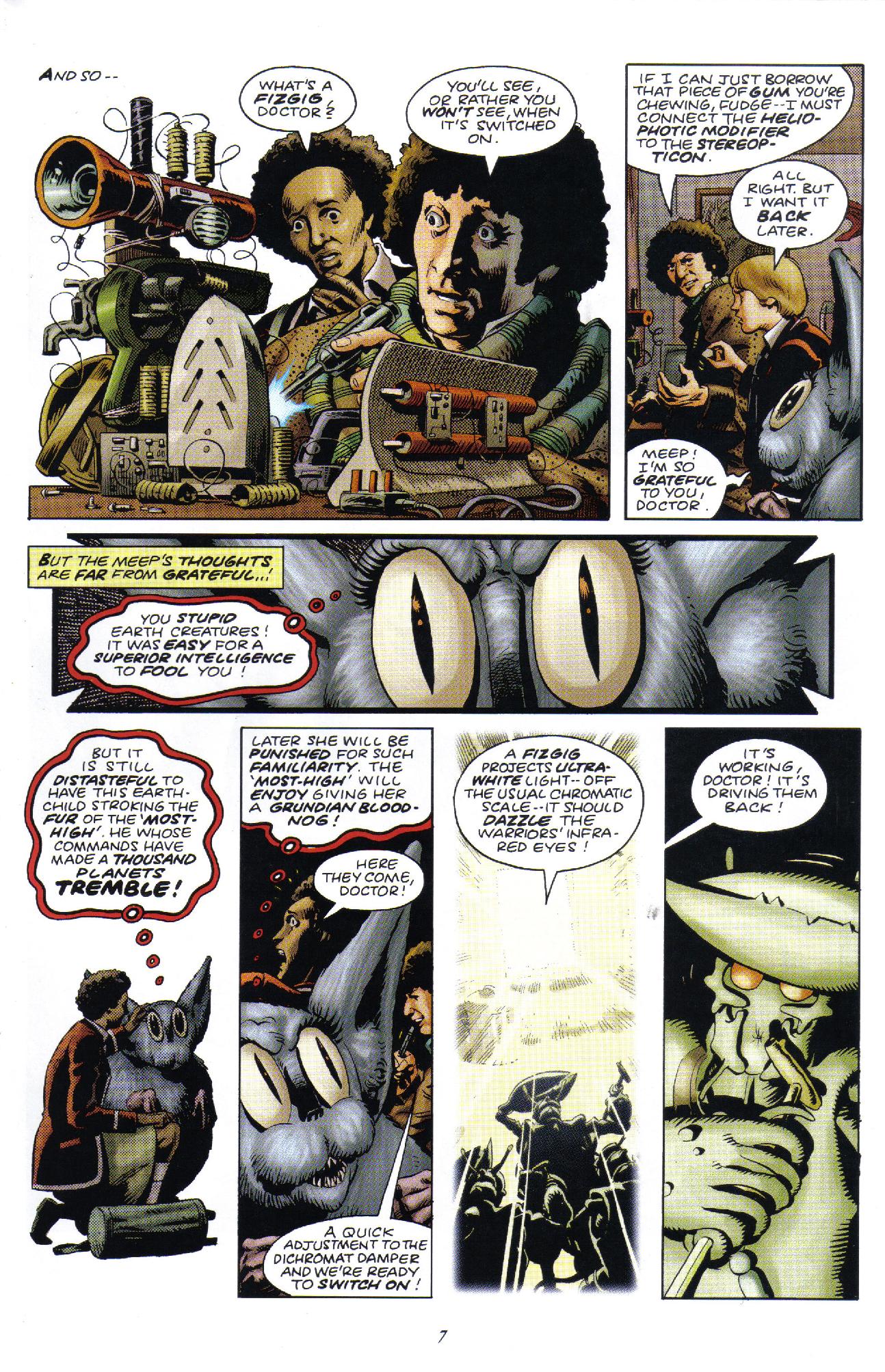 Read online Doctor Who Classics comic -  Issue #5 - 9