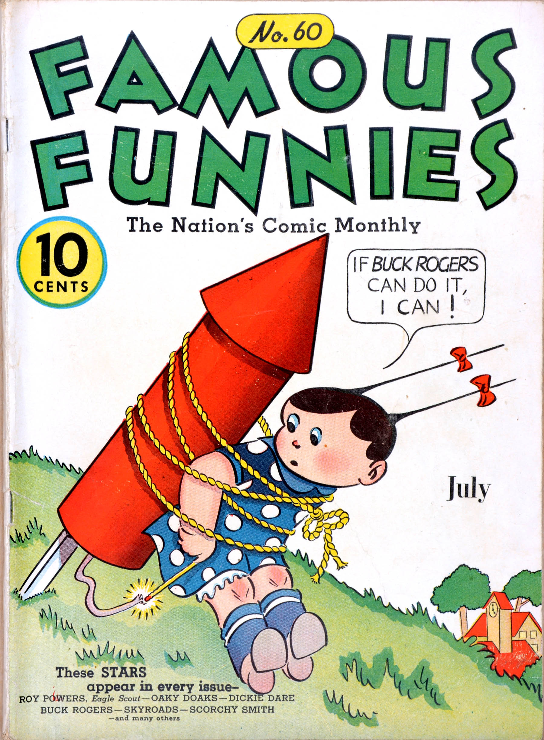 Read online Famous Funnies comic -  Issue #60 - 1