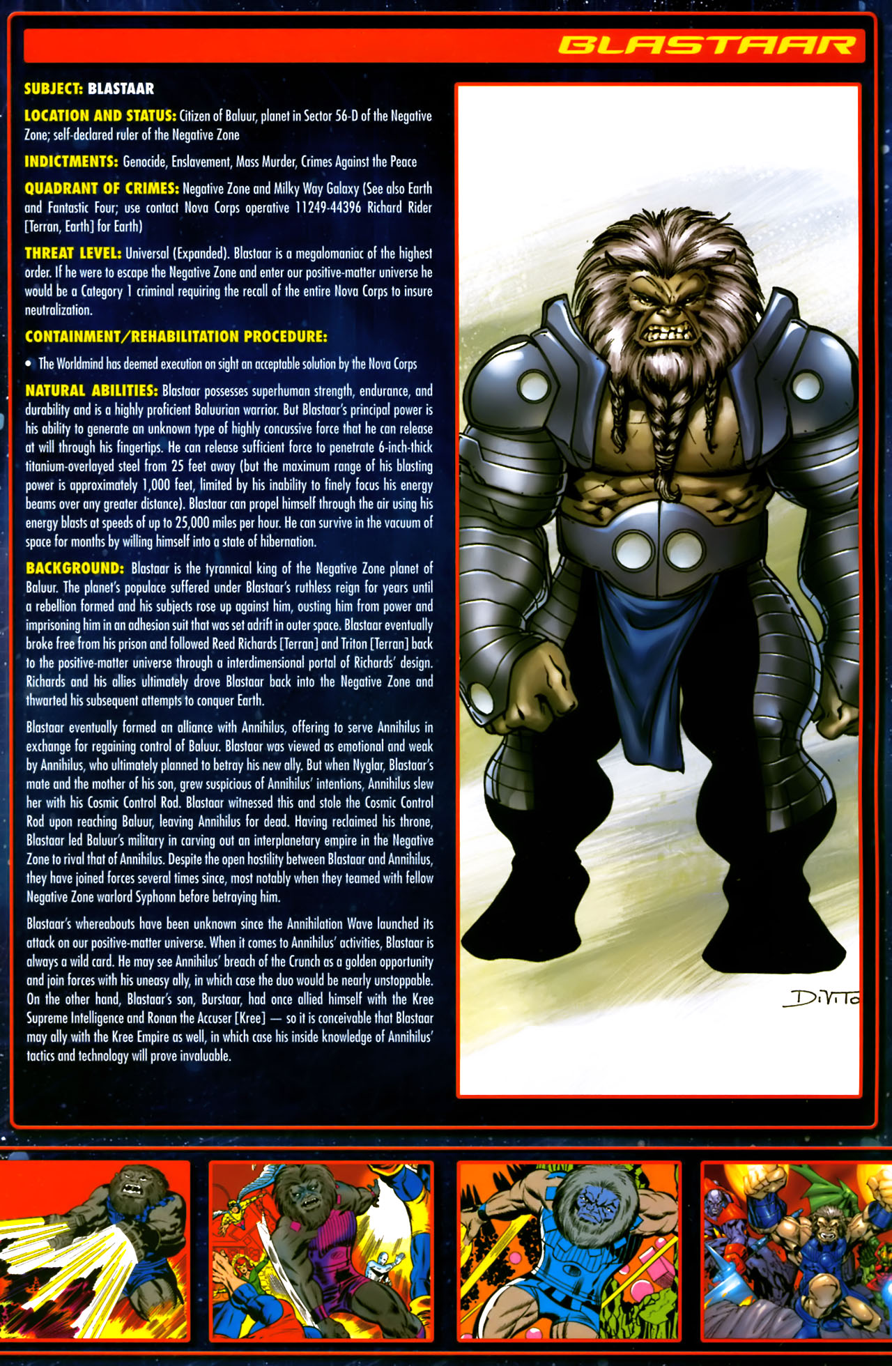 Read online Annihilation:  The  Nova Corps Files comic -  Issue #Annihilation:  The  Nova Corps Files Full - 7