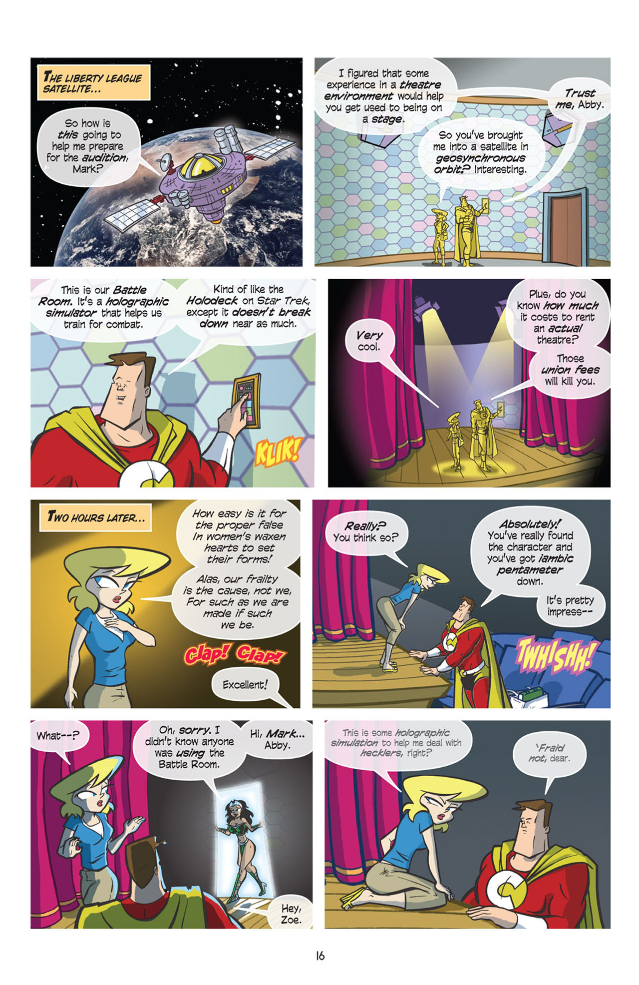 Read online Love and Capes comic -  Issue #4 - 17