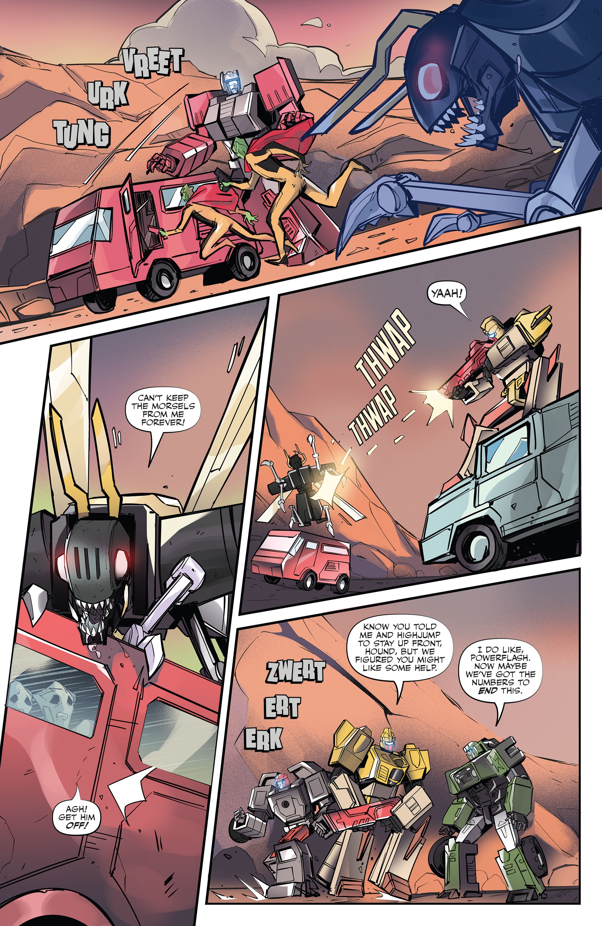 Read online Transformers: Escape comic -  Issue #3 - 7
