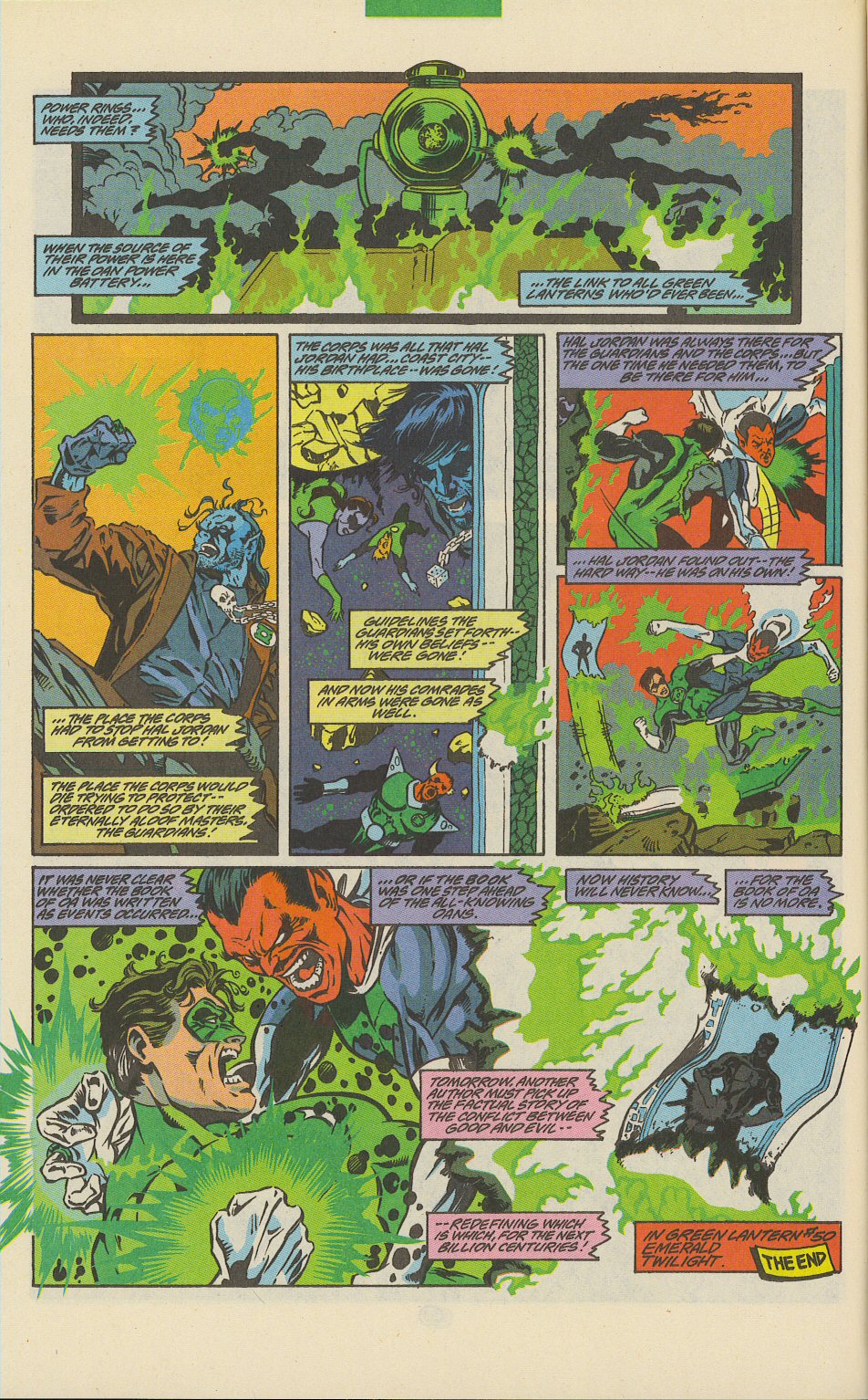 Read online Green Lantern Corps Quarterly comic -  Issue #8 - 55