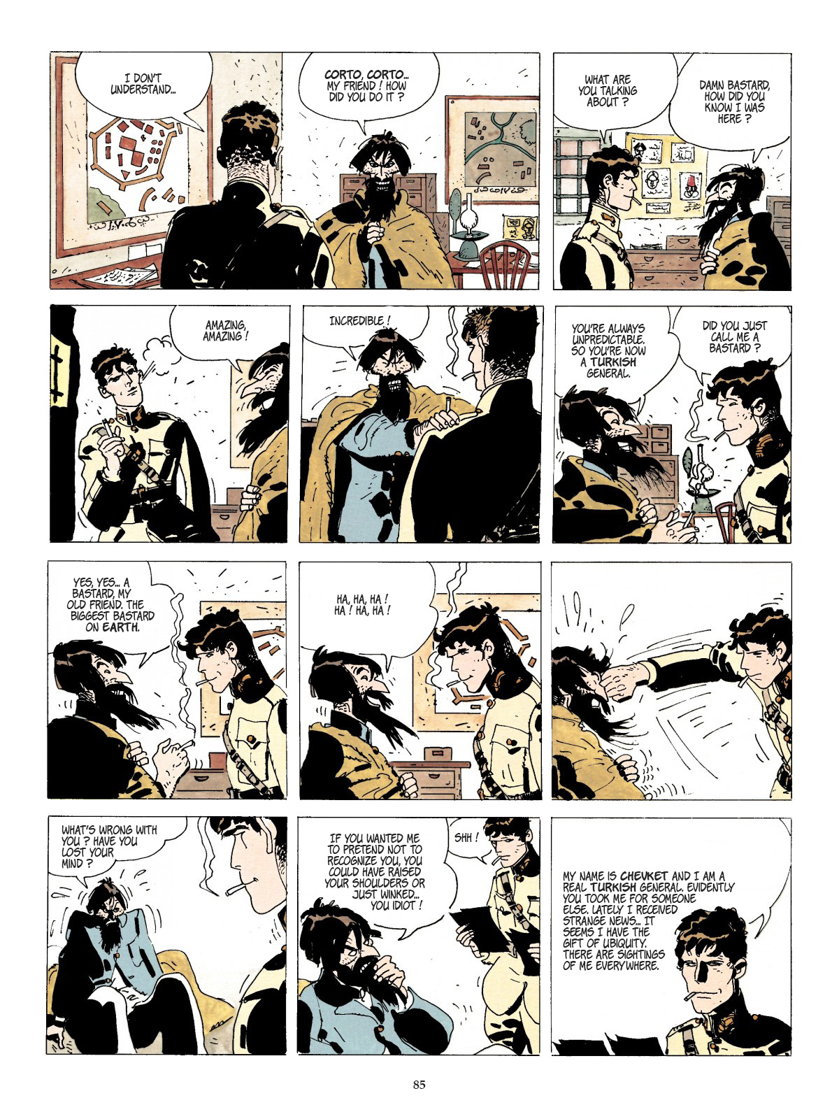 Read online Corto Maltese comic -  Issue # TPB 11 - 88