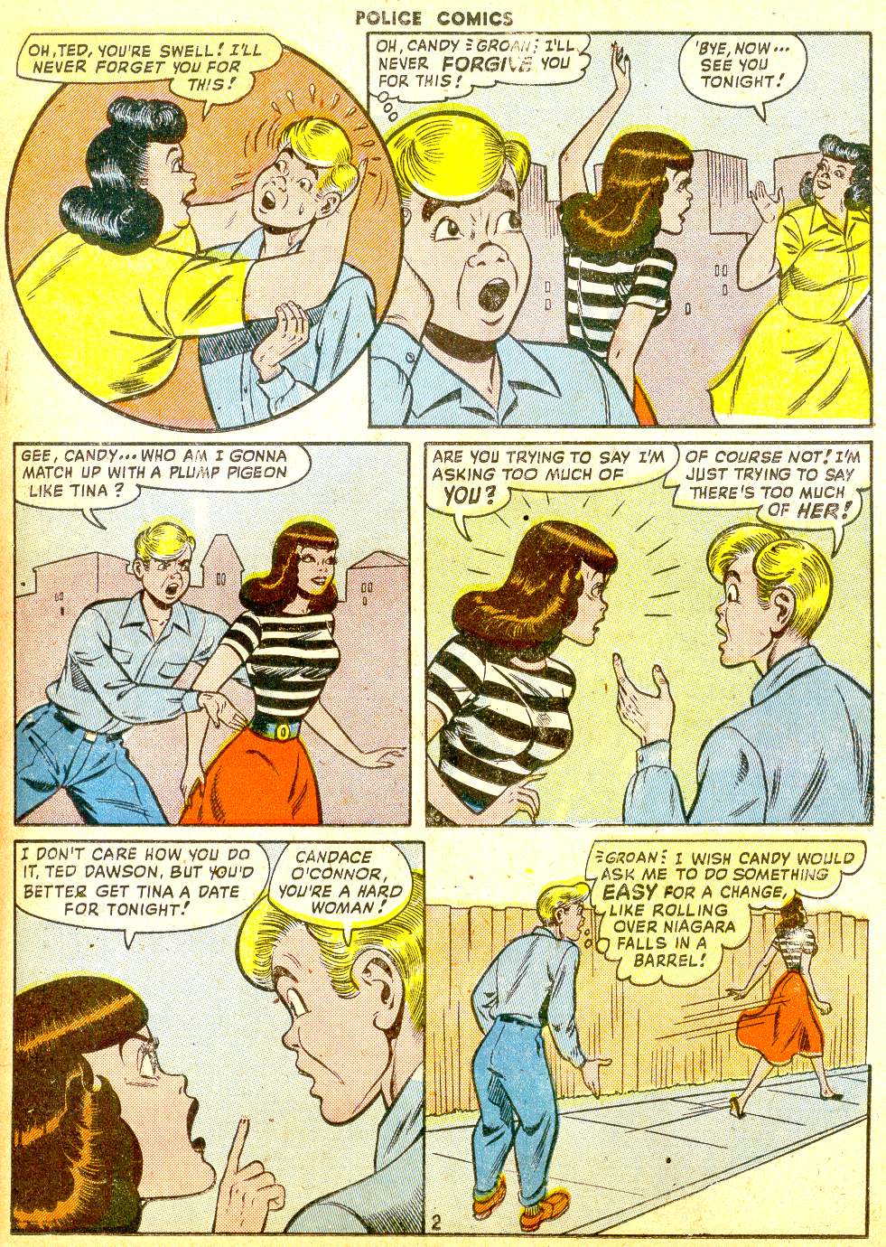 Read online Police Comics comic -  Issue #92 - 19