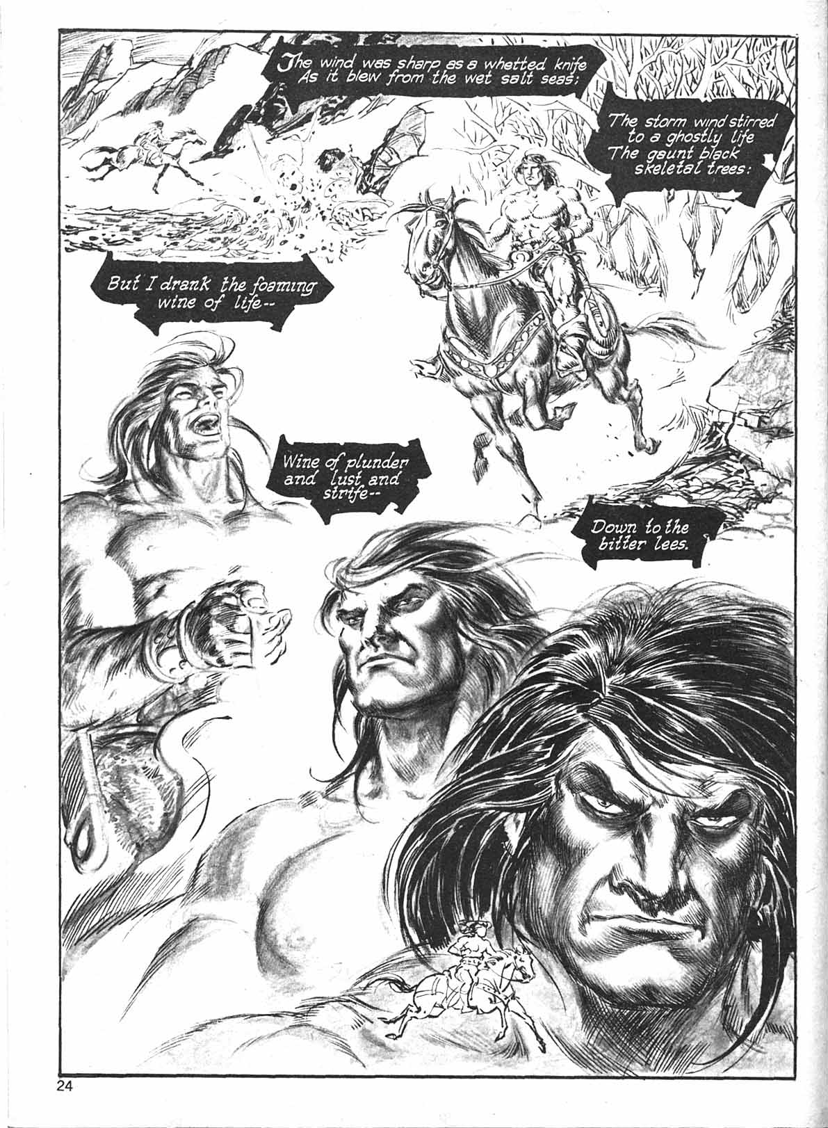 Read online The Savage Sword Of Conan comic -  Issue #8 - 22