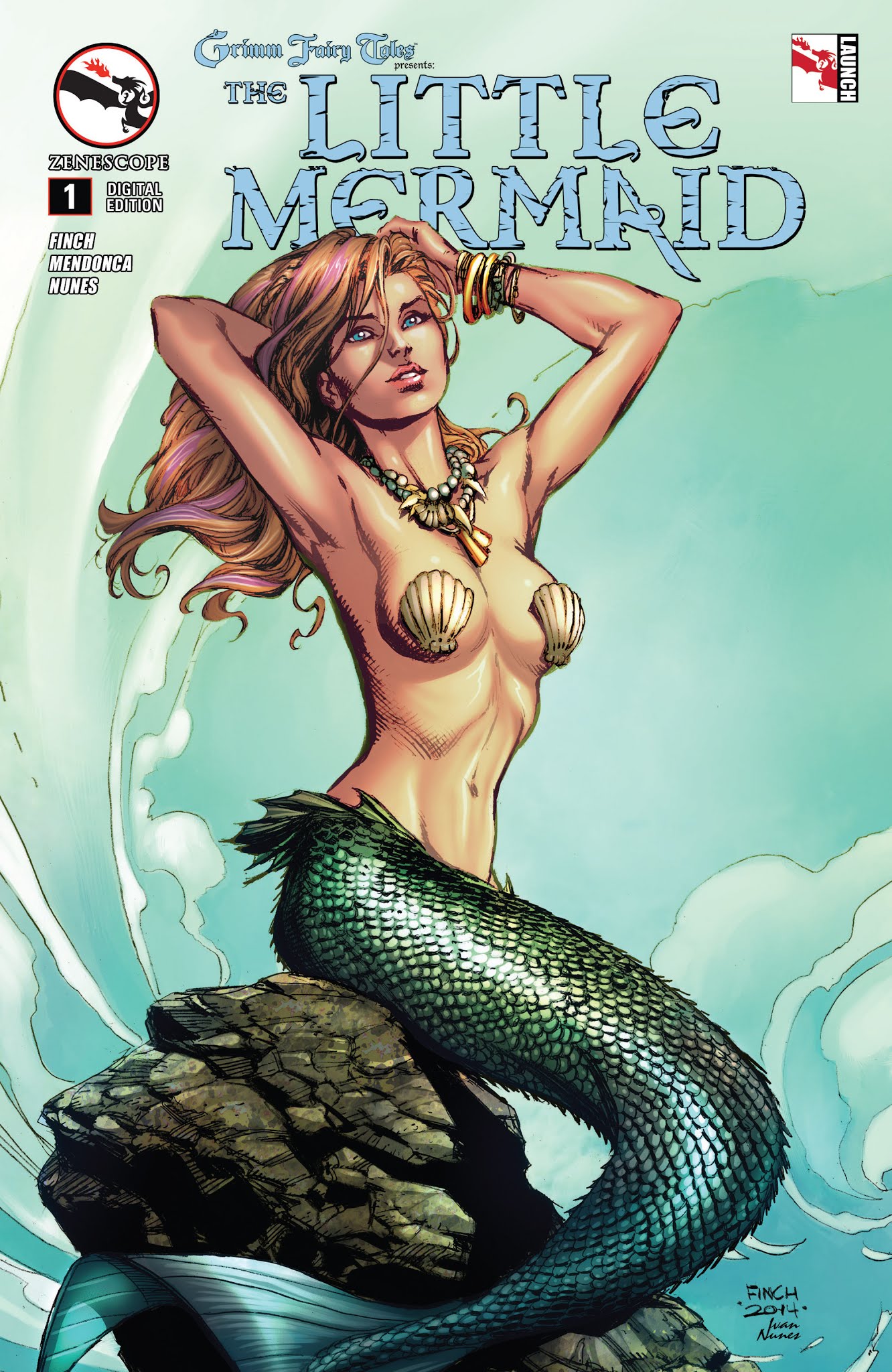 Read online Grimm Fairy Tales presents The Little Mermaid comic -  Issue #1 - 1