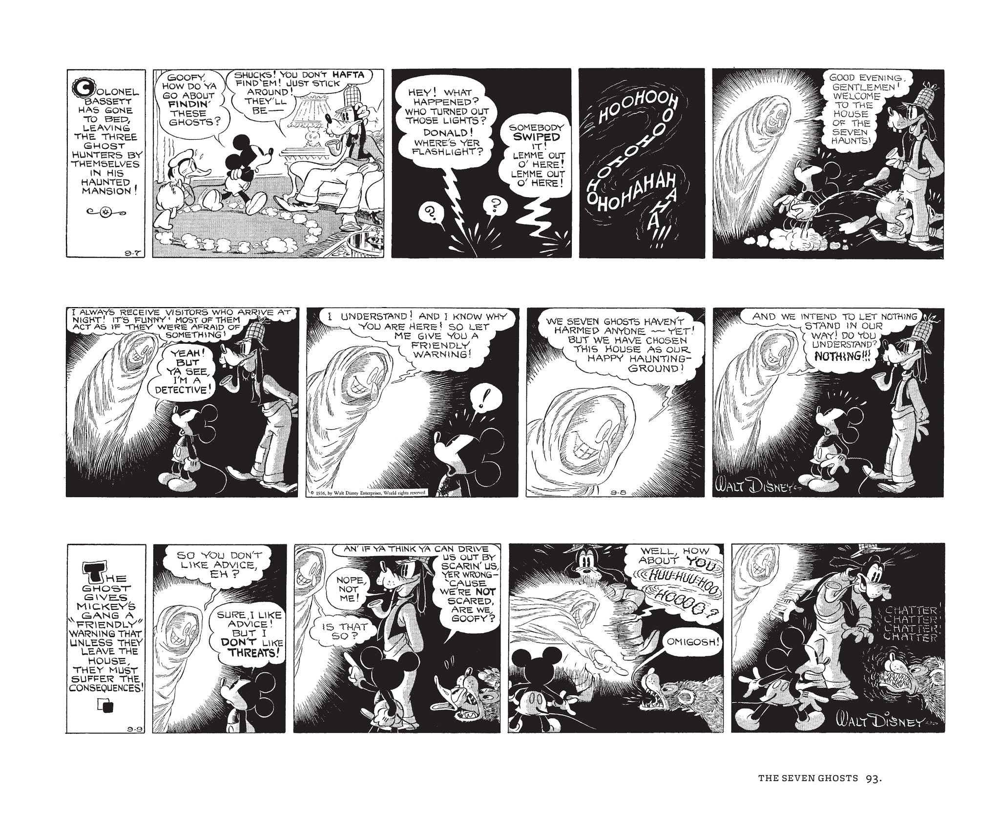 Read online Walt Disney's Mickey Mouse by Floyd Gottfredson comic -  Issue # TPB 4 (Part 1) - 93