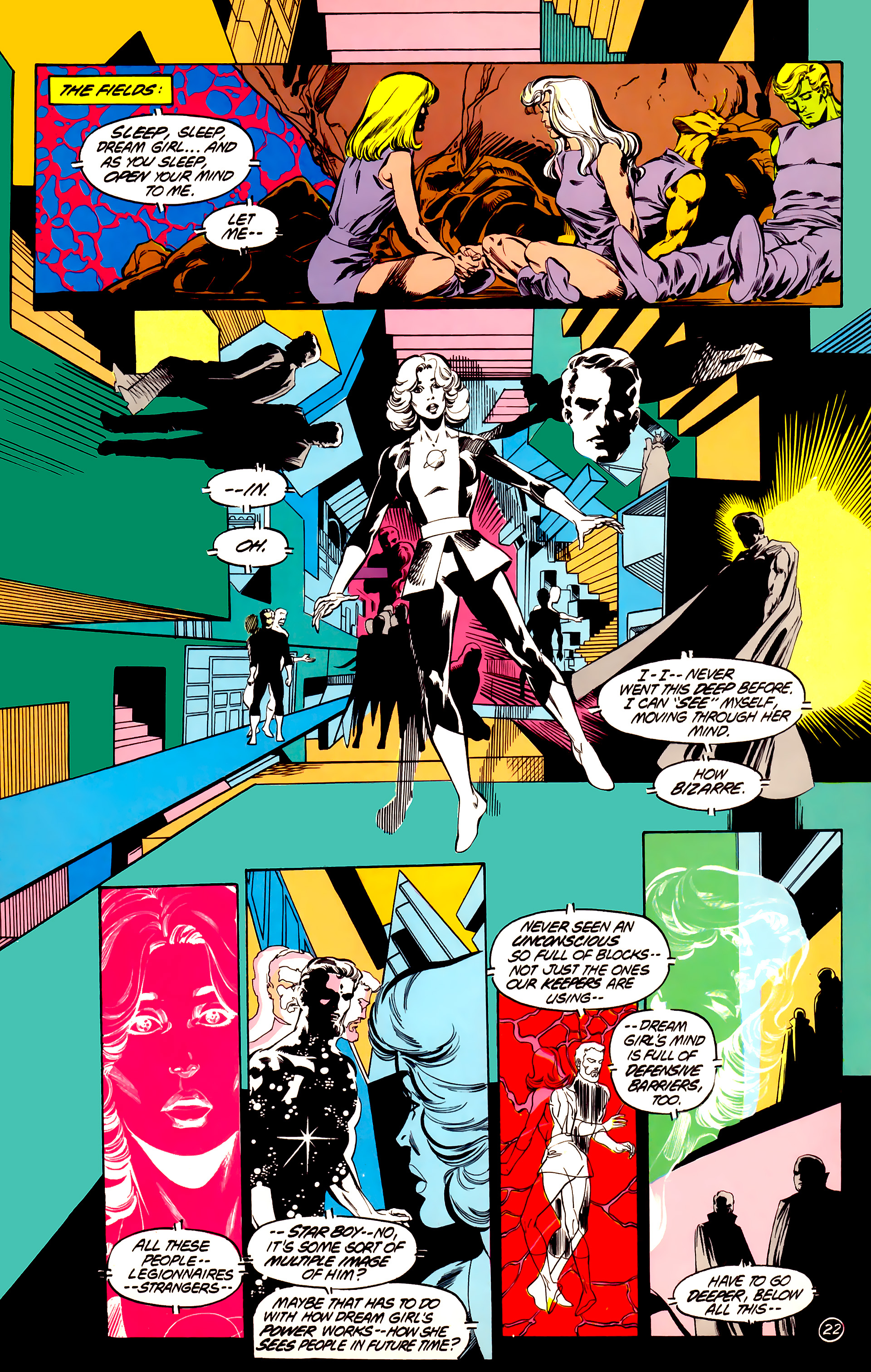 Read online Legion of Super-Heroes (1984) comic -  Issue #32 - 22