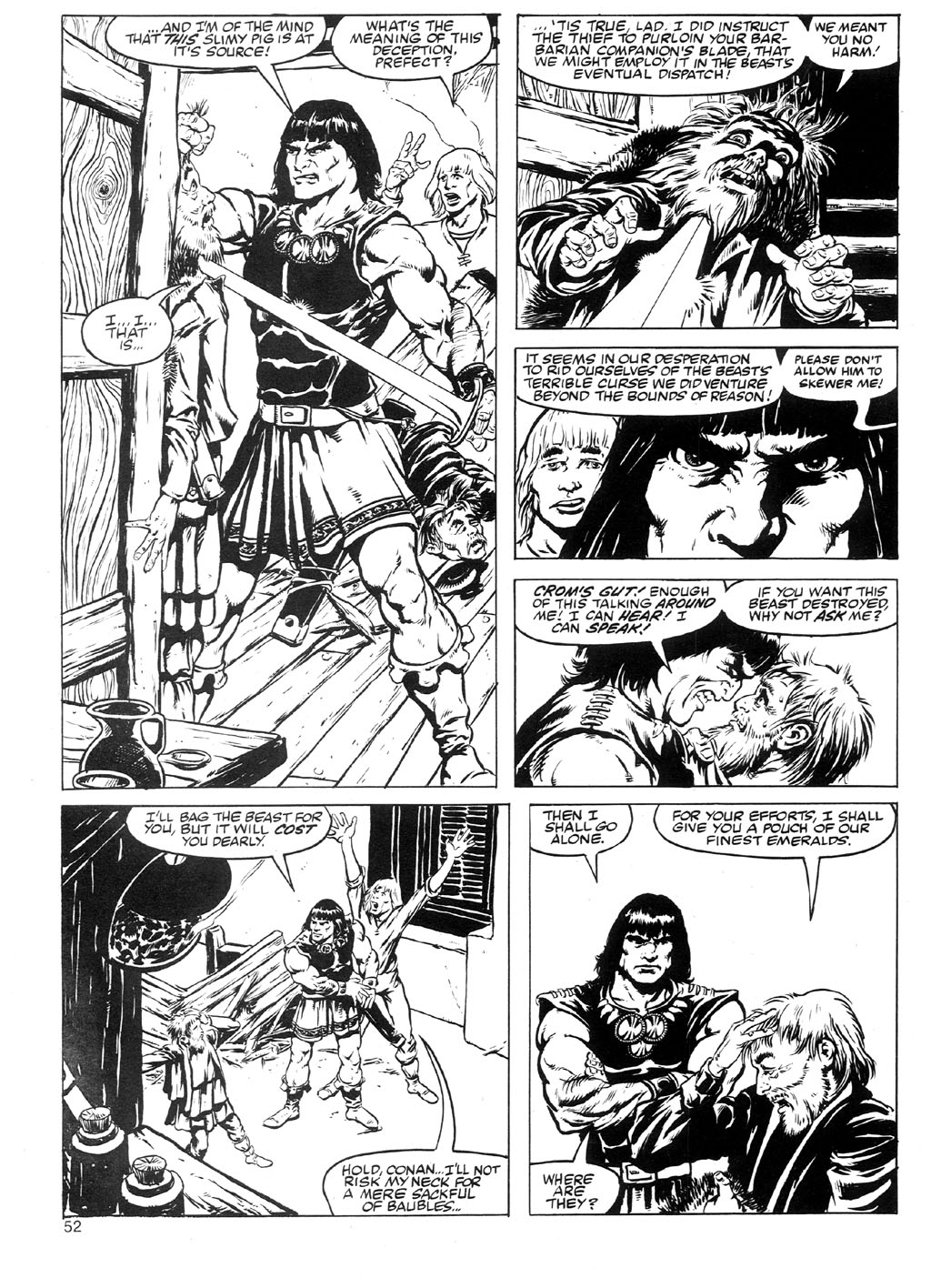 Read online The Savage Sword Of Conan comic -  Issue #91 - 49