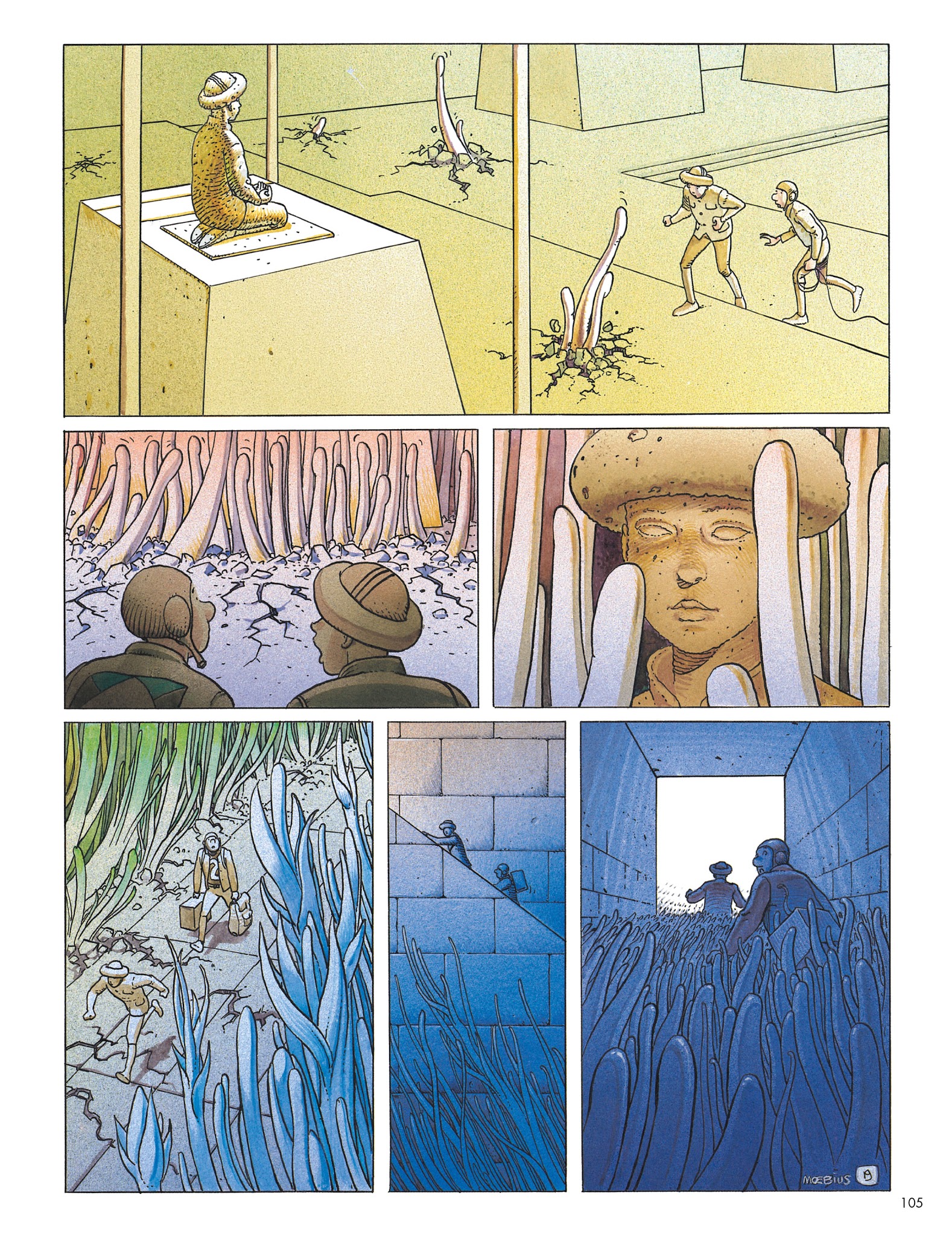 Read online Moebius Library comic -  Issue # TPB 3 - 93