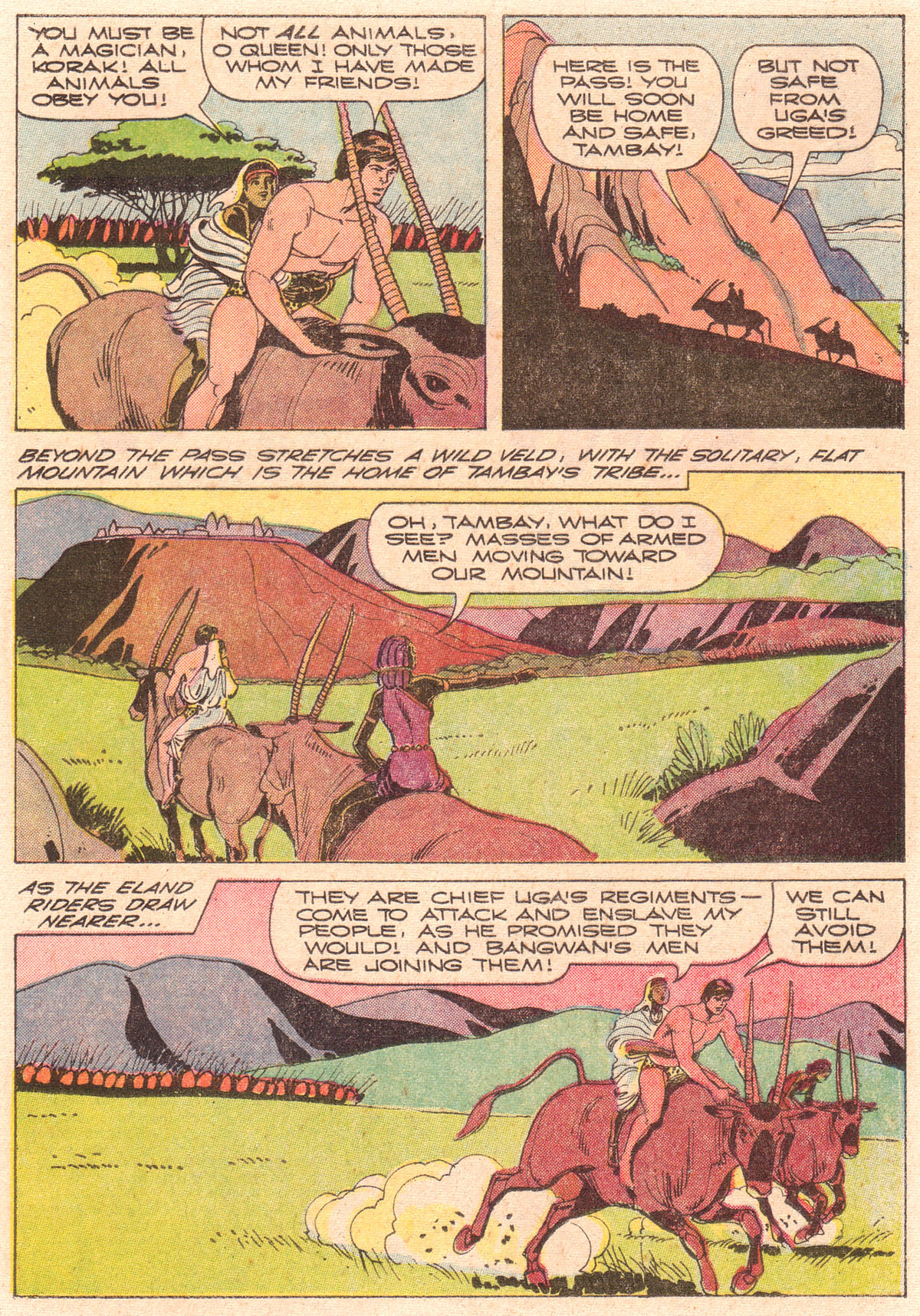 Read online Korak, Son of Tarzan (1964) comic -  Issue #40 - 17