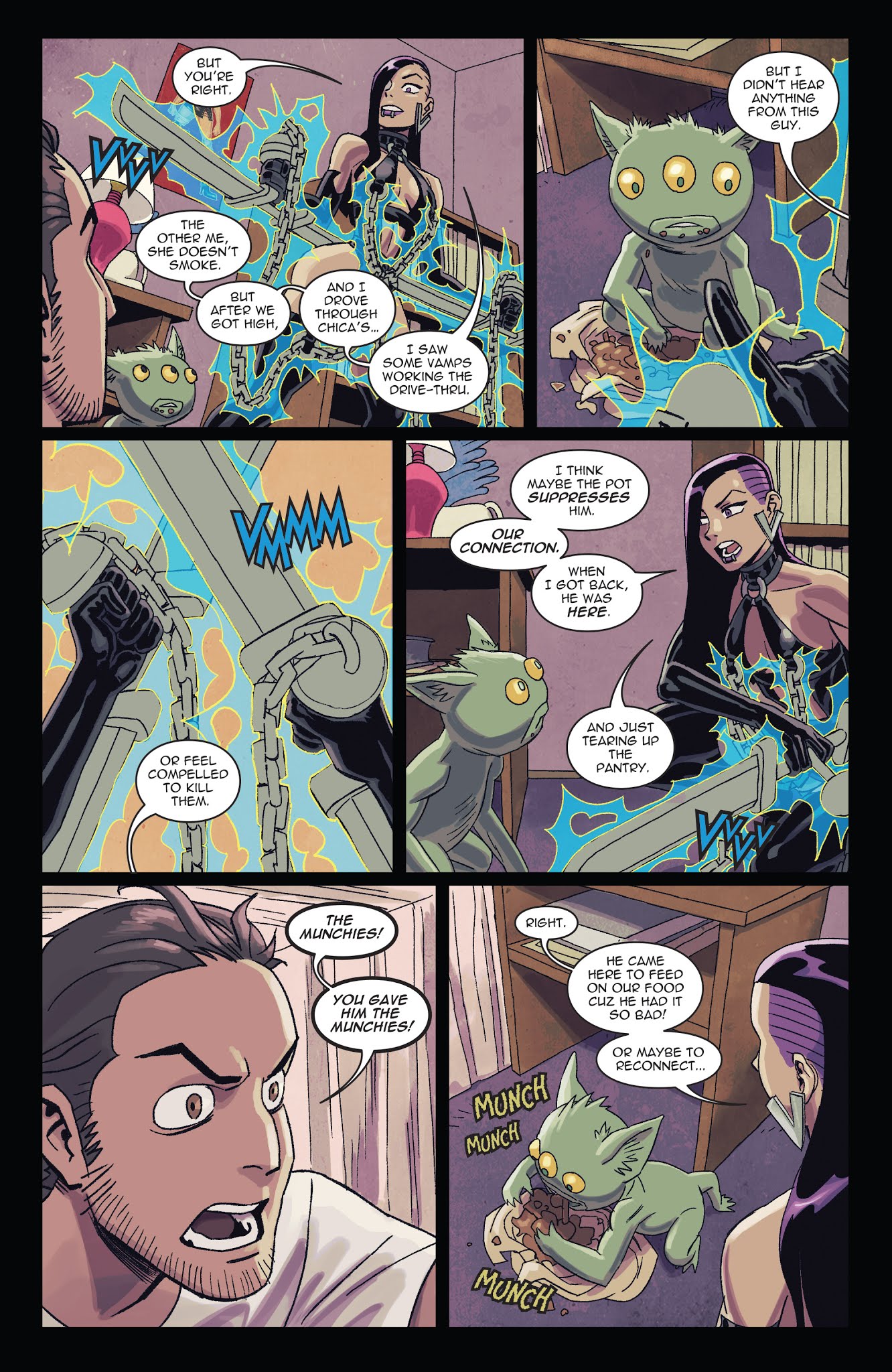 Read online Vampblade Season 3 comic -  Issue #7 - 14