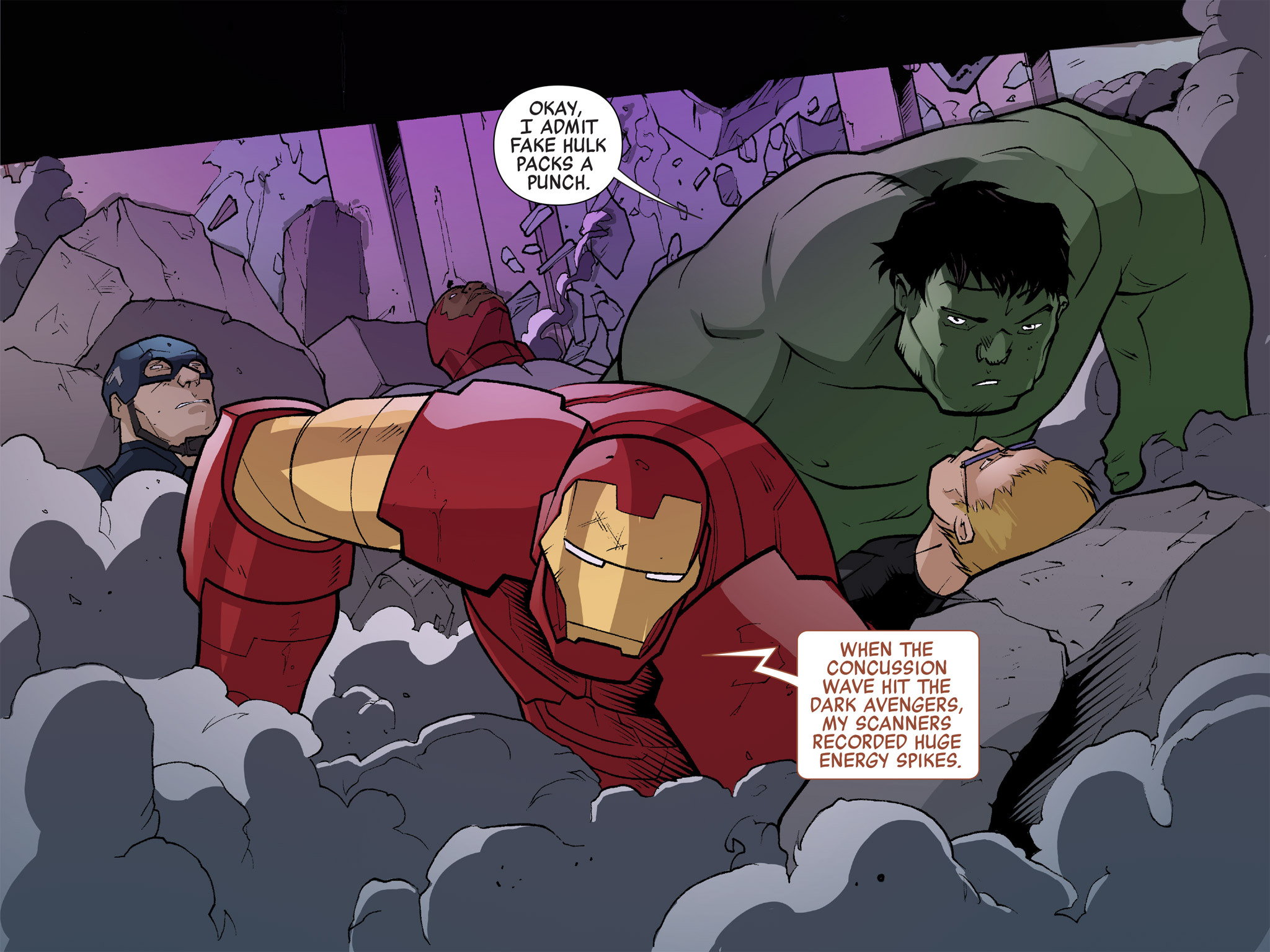Read online Marvel Universe Avengers Infinite Comic comic -  Issue #3 - 21