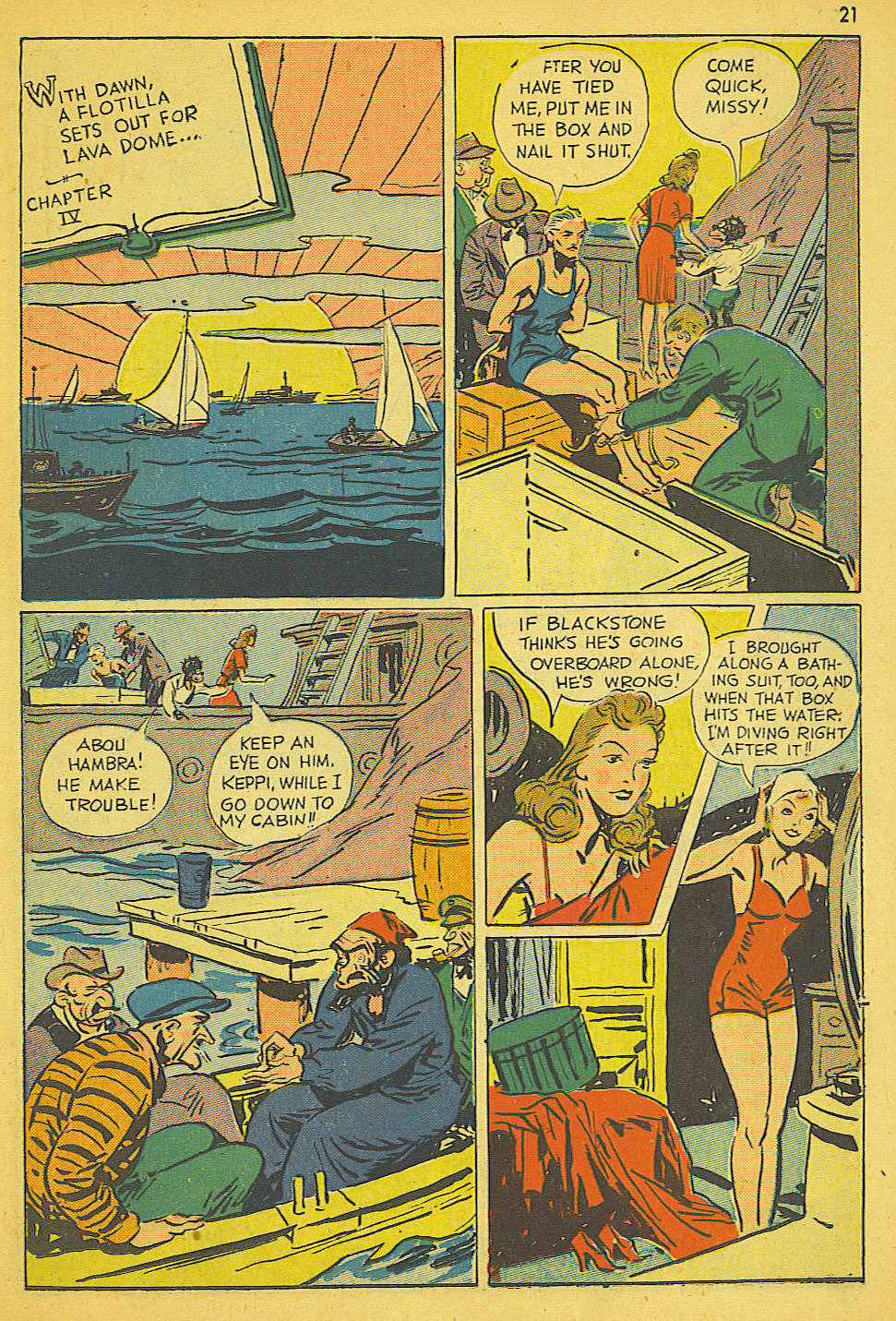 Read online Super-Magician Comics comic -  Issue #19 - 21