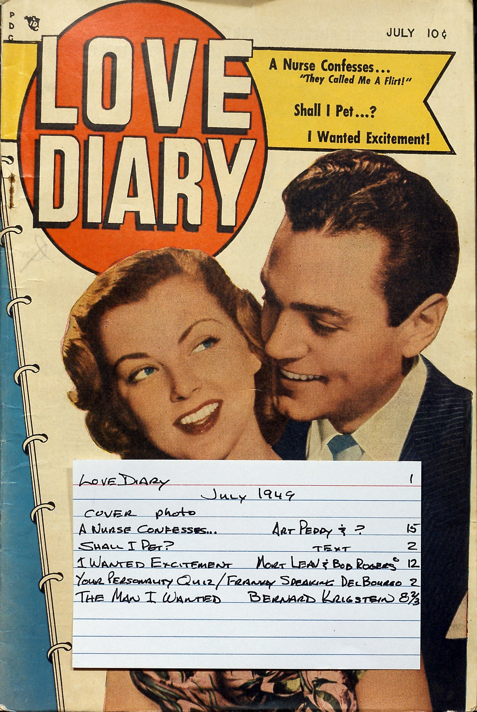Read online Love Diary comic -  Issue #1 - 53