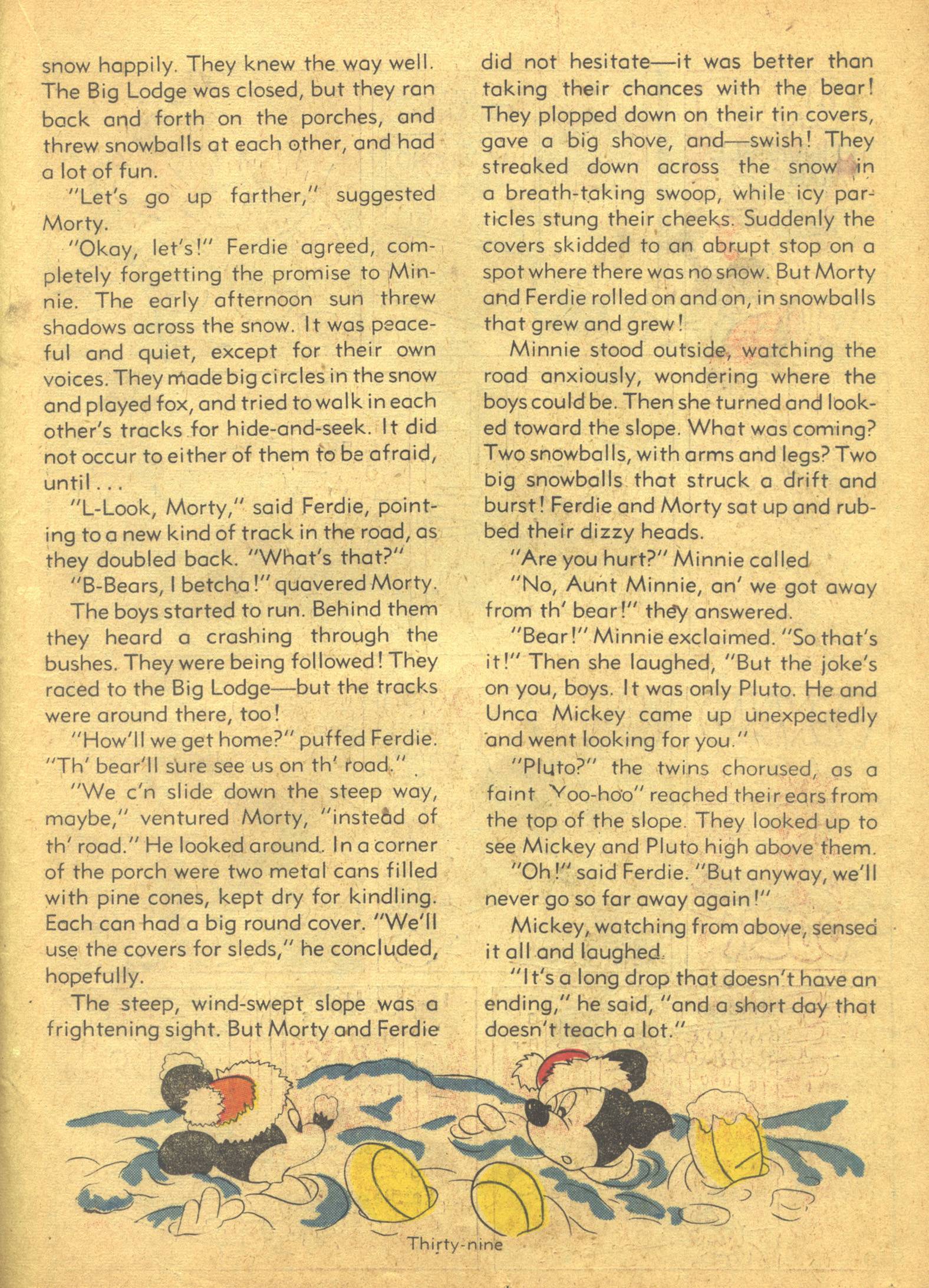 Read online Walt Disney's Comics and Stories comic -  Issue #41 - 41